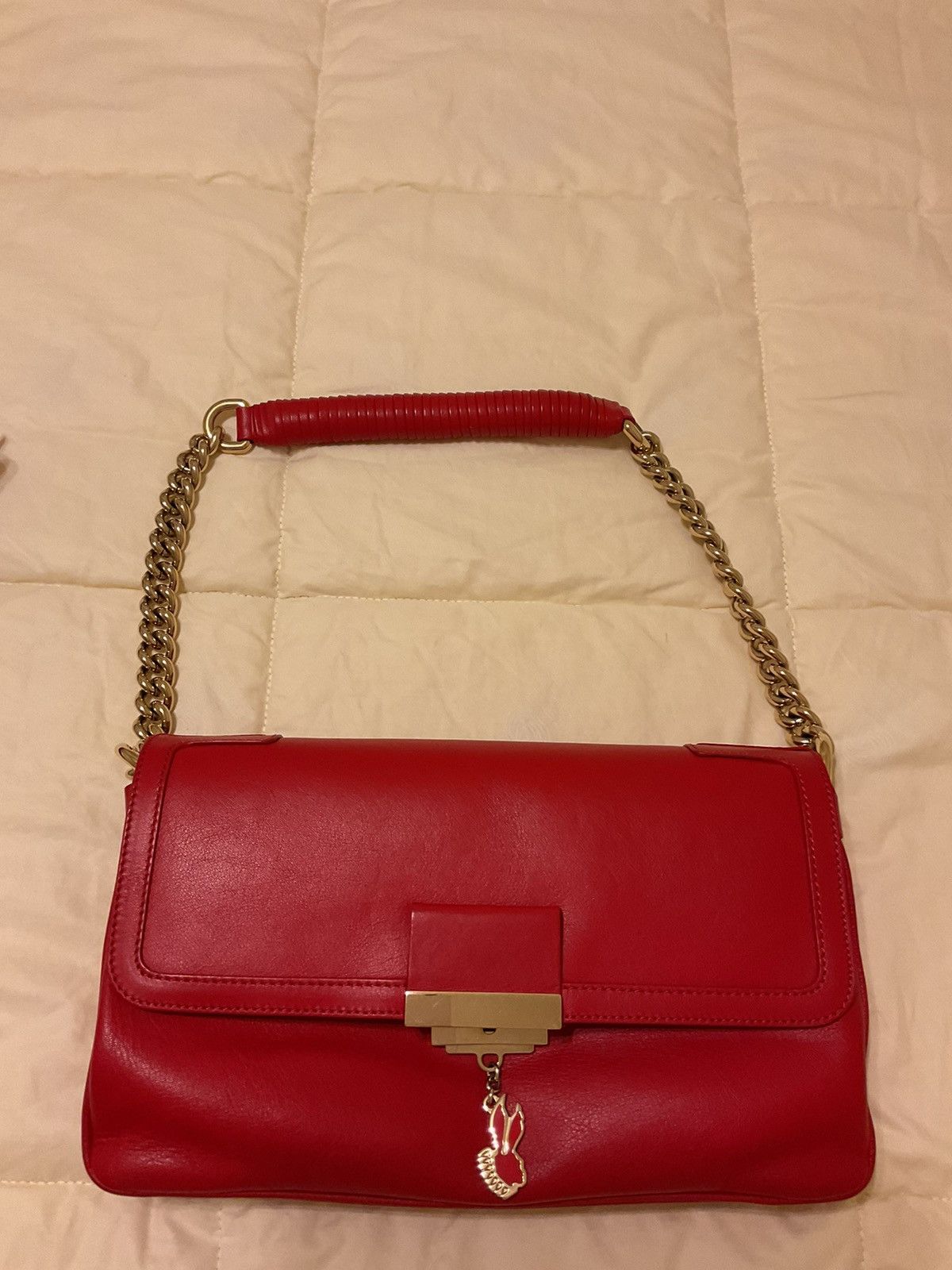 image of Red Versace Shoulder Bag, Women's