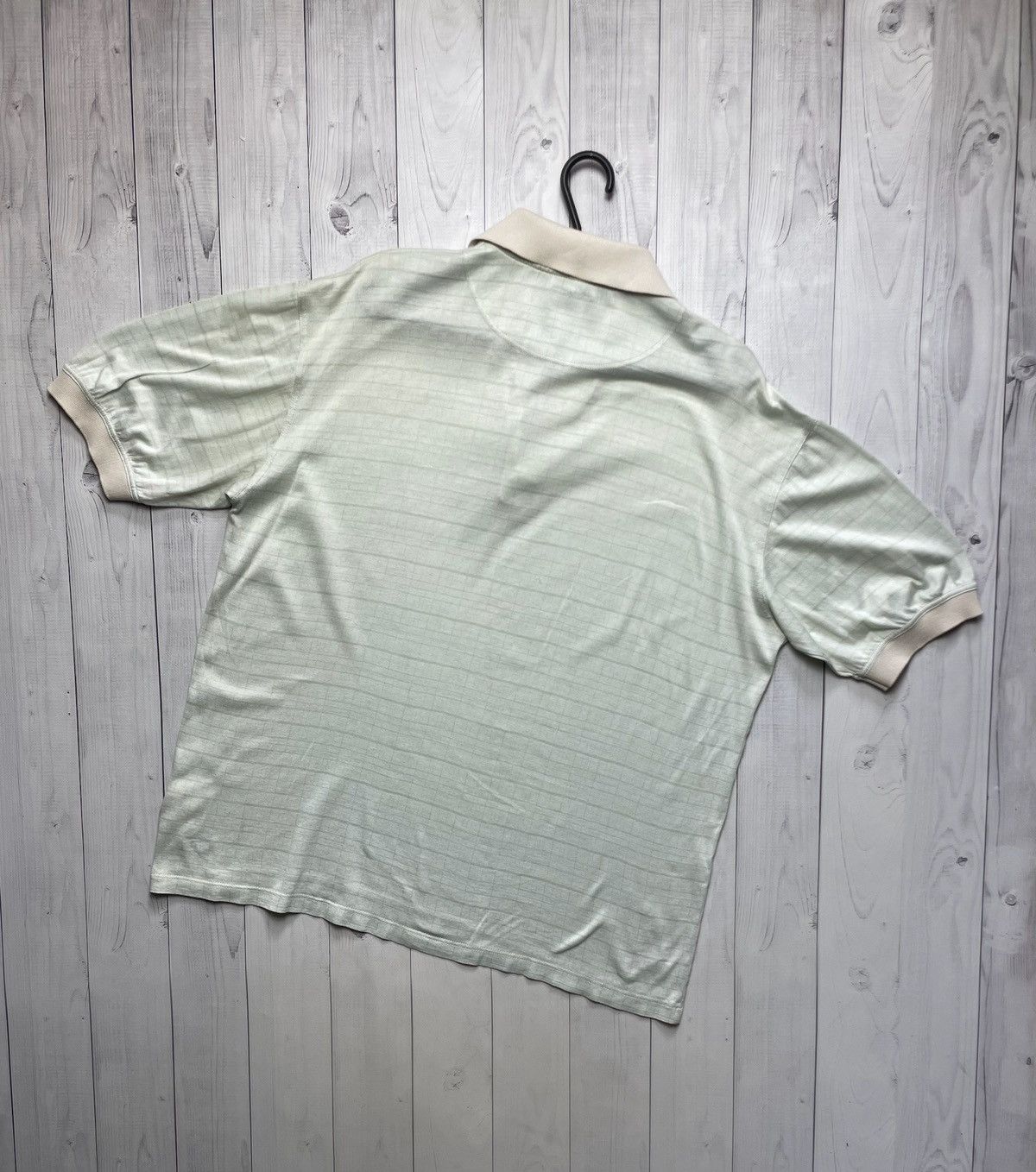 Burberry × Vintage Vintage Burberry Golf plaid polo rare size L Size US L / EU 52-54 / 3 - 11 Thumbnail