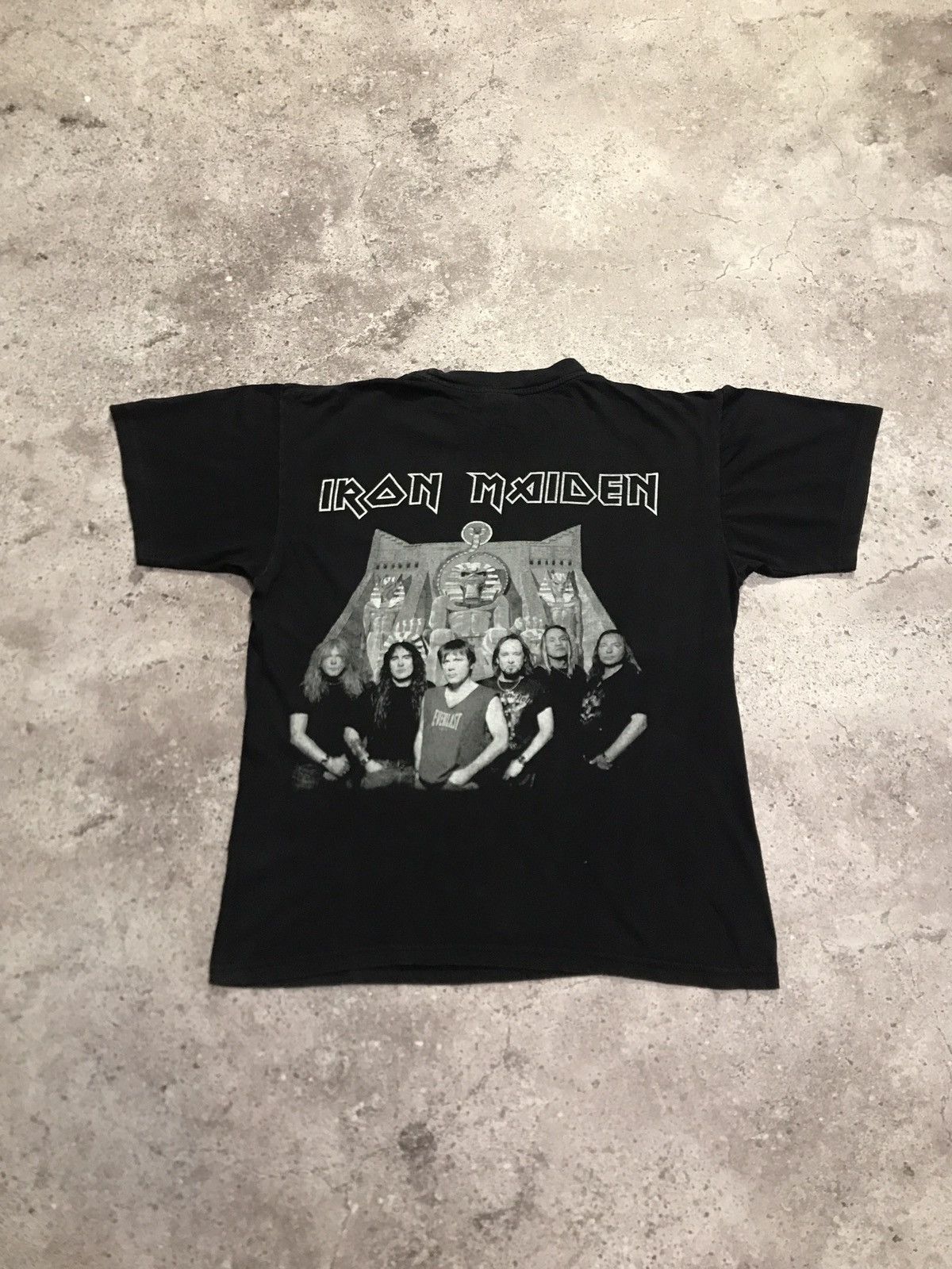 Band Tees Vintage T-Shirt Iron Maiden Big Print Black S Size US S / EU 44-46 / 1 - 1 Thumbnail