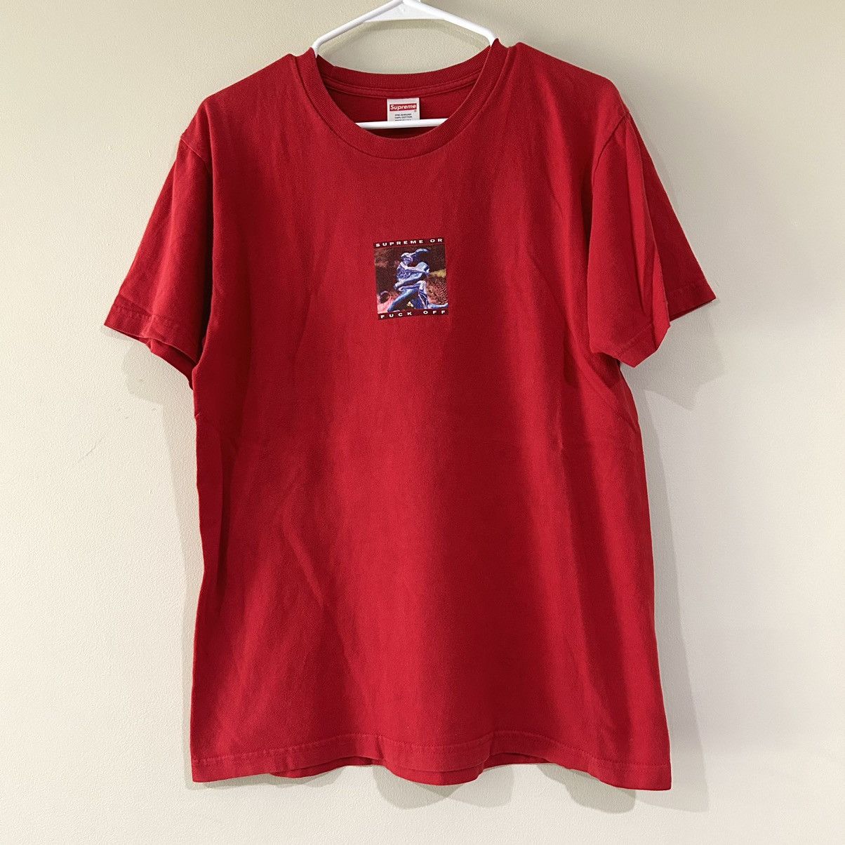 Supreme Supreme Or Fuck Off Shirt Size US M / EU 48-50 / 2 - 1 Thumbnail