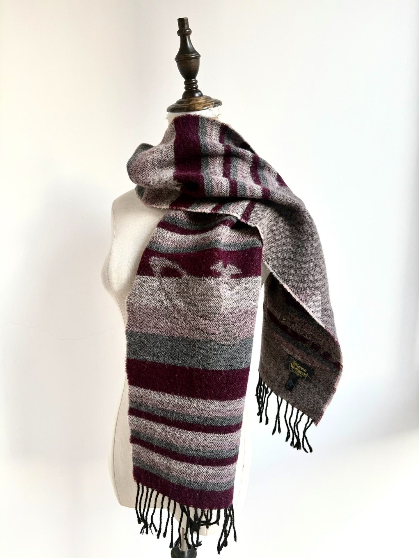 Vivienne Westwood vivienne westwood striped wool skull scarf Size ONE SIZE - 1 Thumbnail