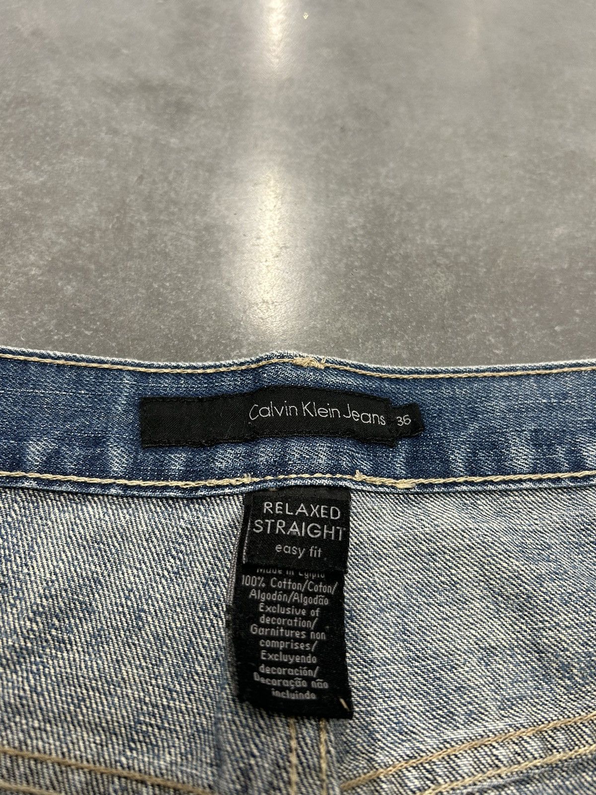 Calvin Klein Calvin Klein denim jeans Size US 36 / EU 52 - 4 Thumbnail