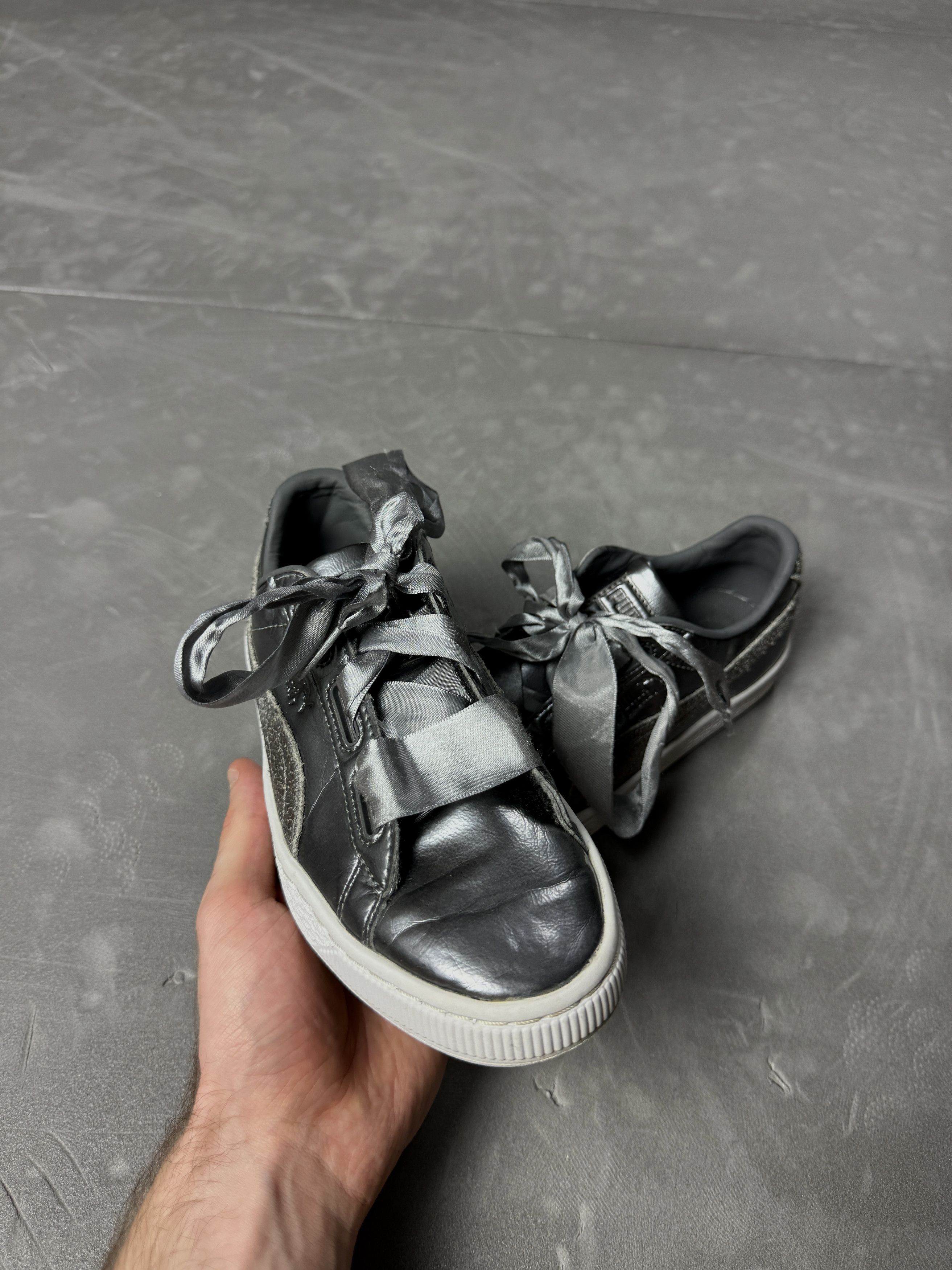 Puma Puma Basket Heart Lunar low-top sneakers coquette y2k Size US 4.5 / IT 34.5 - 9 Thumbnail