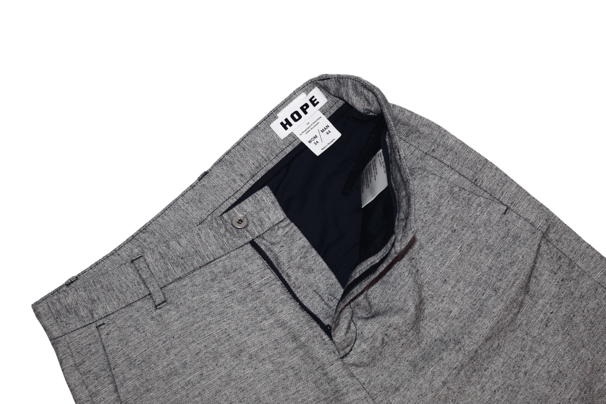 Hope Hope Sweden Was Trouser Marble Gray Cropped design Size US 28 / EU 44 - 7 Thumbnail