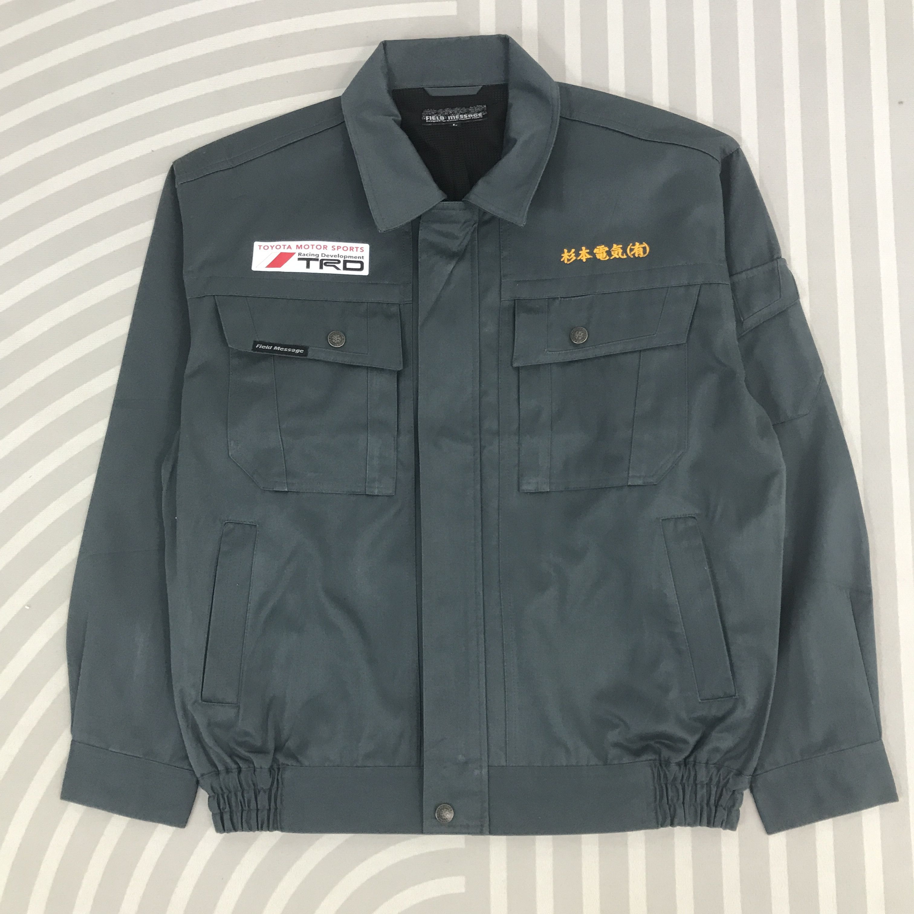 Japanese Brand × Vintage Vintage Toyota Motorsport Trd Racing Jacket Size US L / EU 52-54 / 3 - 2 Thumbnail