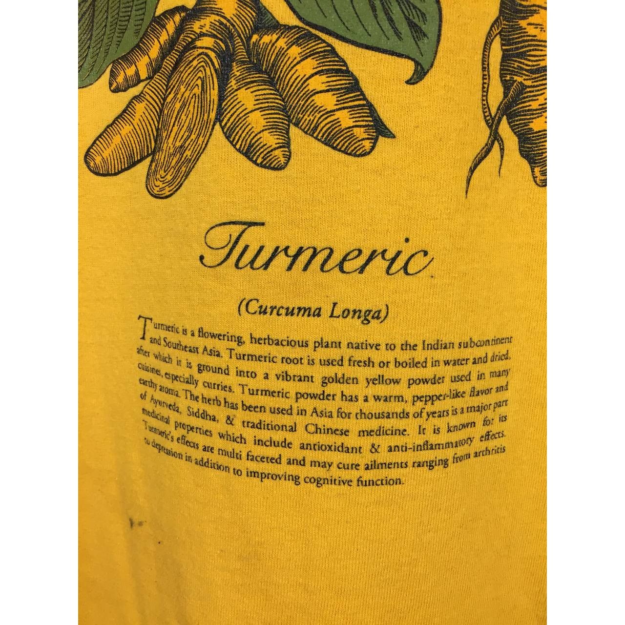 Other Snack Skateboards Turmeric Curcuma Longa Plant Native Tee Size US L / EU 52-54 / 3 - 4 Thumbnail