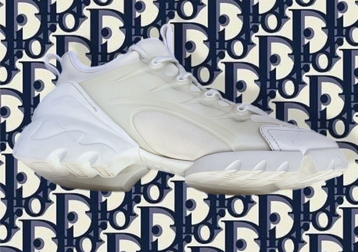 Dior Christian Dior D-Connect Sneakers Leather Women's Shoes Size US 8 / IT 38 - 9 Thumbnail