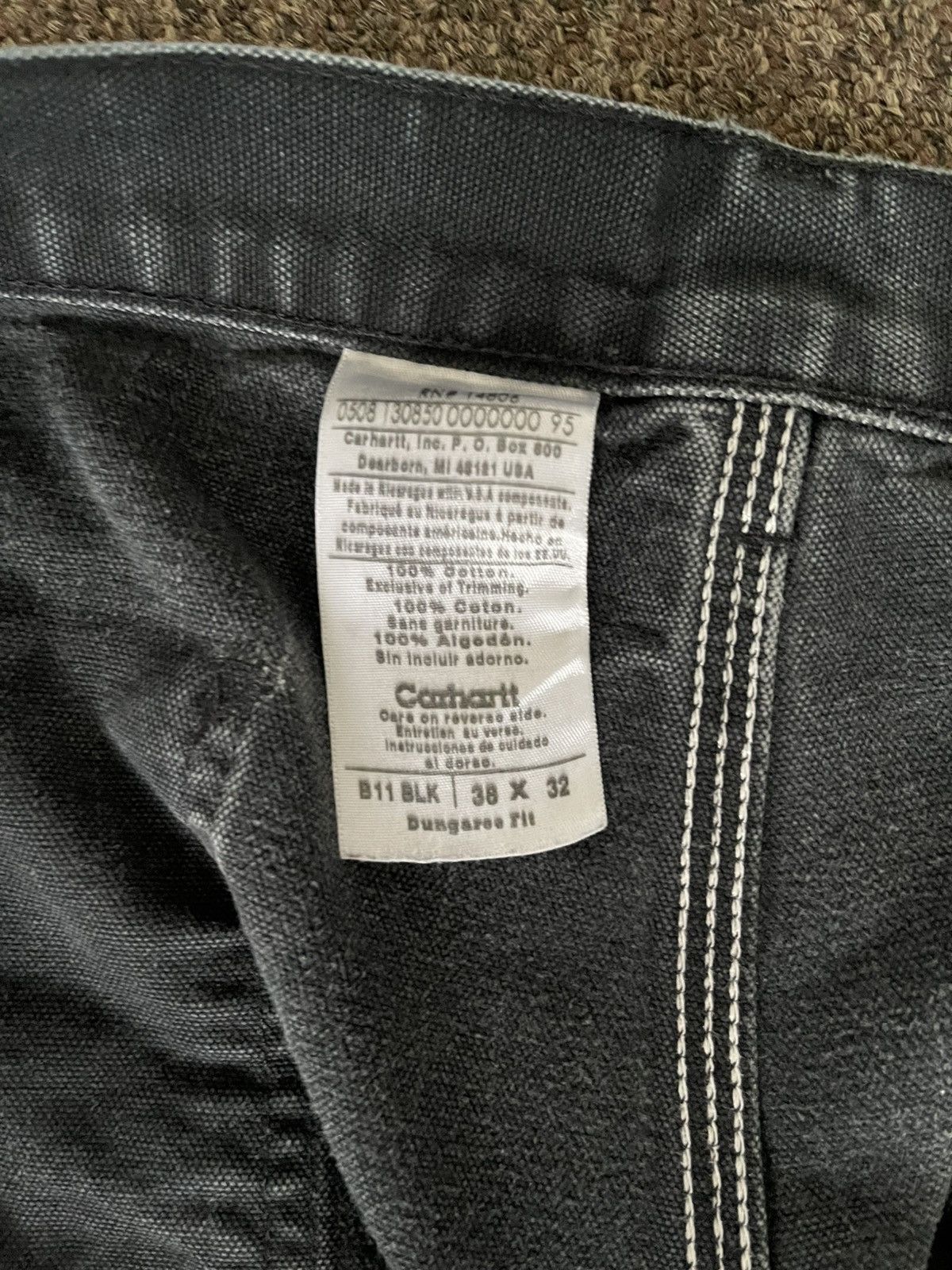 Carhartt Carhartt Pants Vintage Size US 38 / EU 54 - 5 Thumbnail