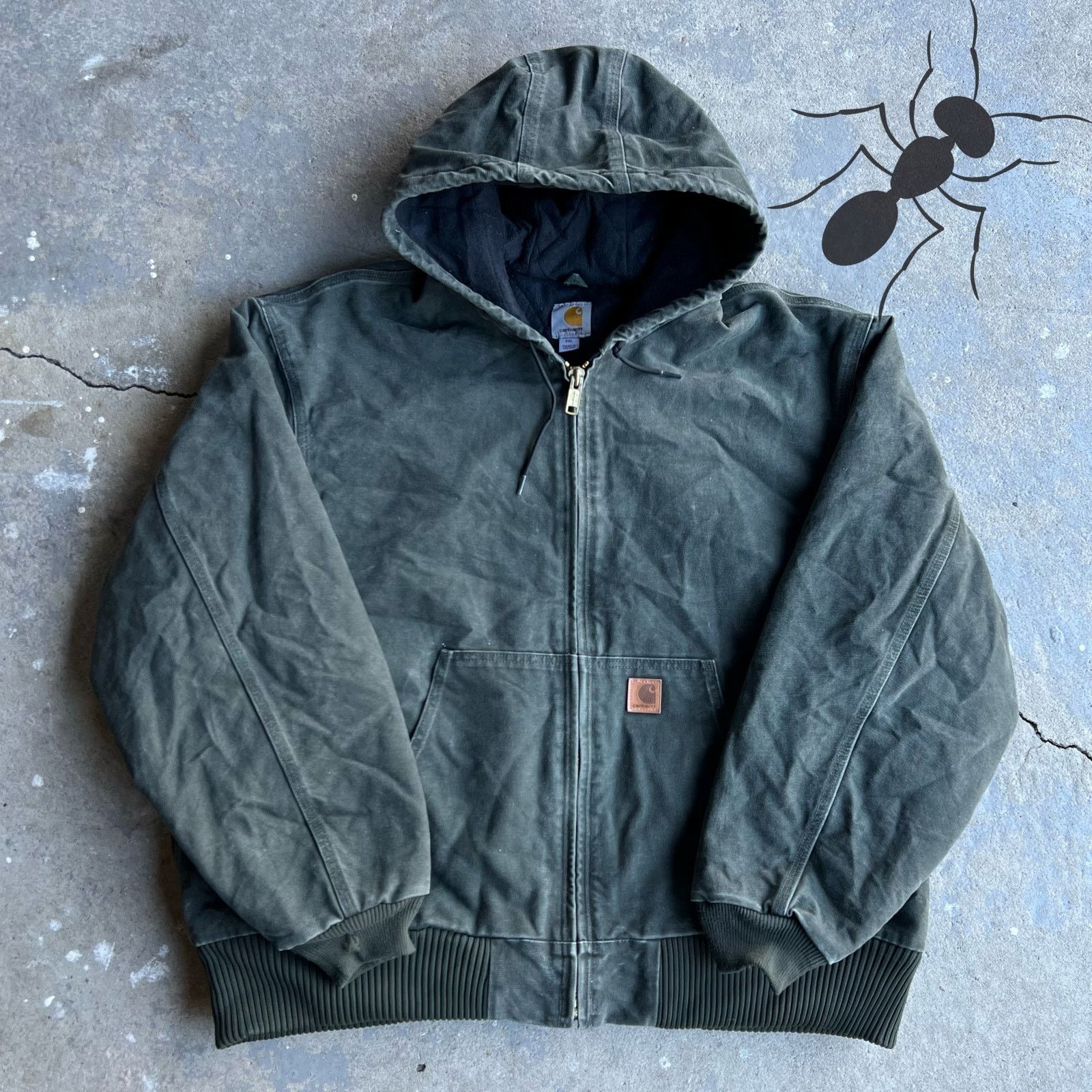Carhartt J 130 Moss | Grailed