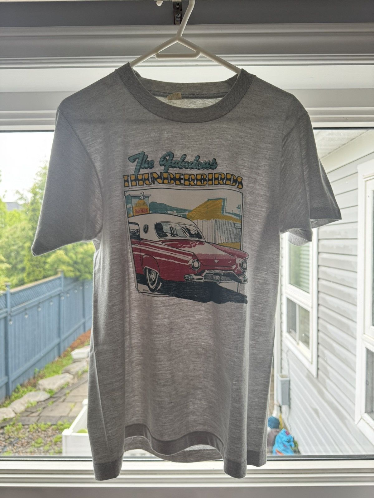 Vintage Vintage 80s Fabulous Thunderbirds Tour Band Tee SingleStitch Size US L / EU 52-54 / 3 - 8 Thumbnail