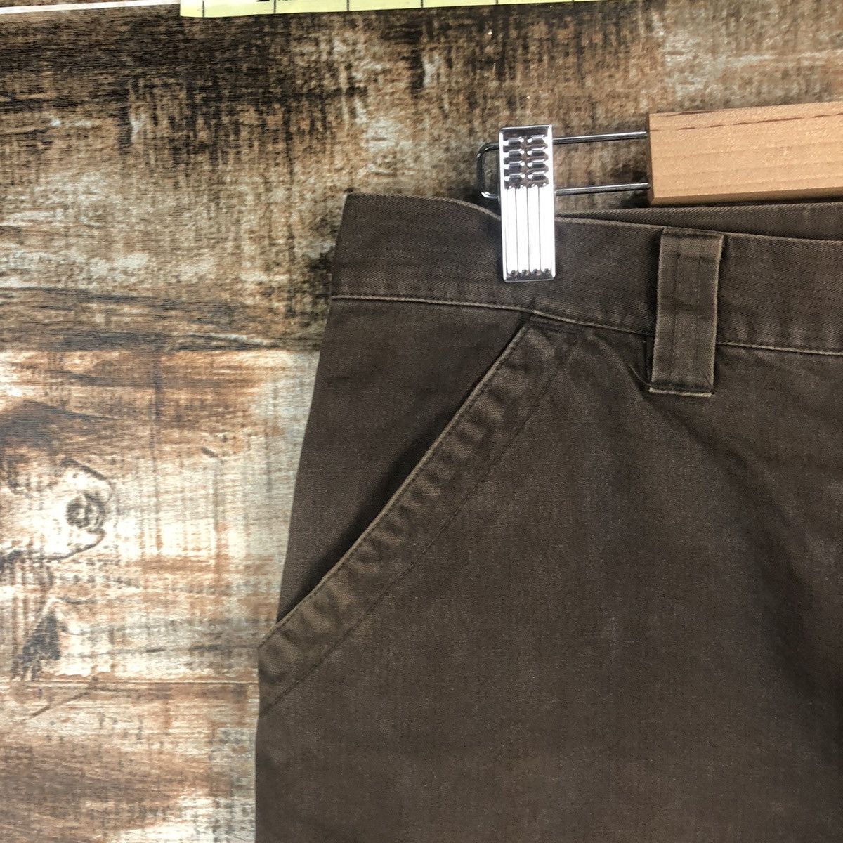 Japanese Brand DL Superga Sportwear Brown Cargo Multipocket Pants #C094 Size US 30 / EU 46 - 7 Thumbnail