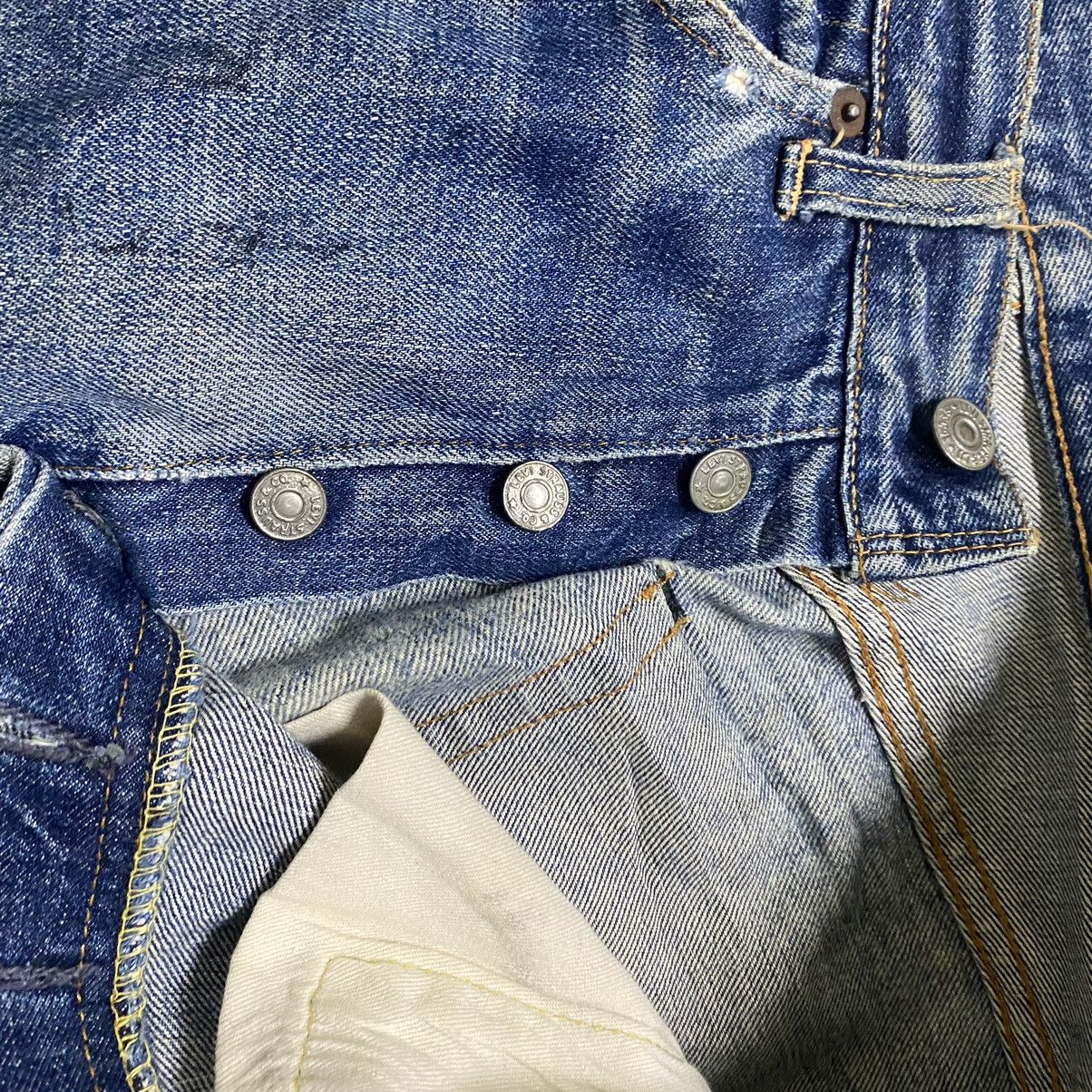 Levi's Vintage 60s Levis 501 Big E Redline Denim Jeans Button 8 Size US 30 / EU 46 - 20 Thumbnail