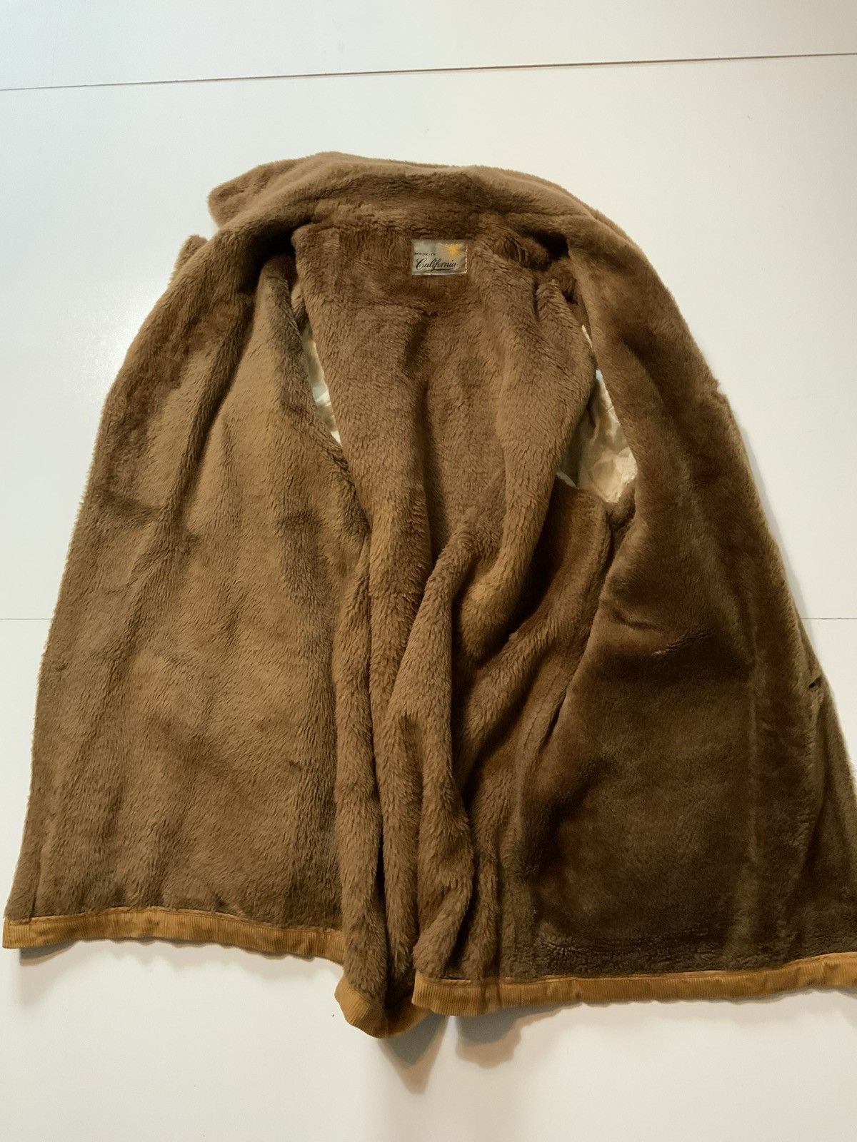 Vintage Vintage 70s Sherpa Line Corduroy Western Leather Button Coat Size US M / EU 48-50 / 2 - 4 Thumbnail