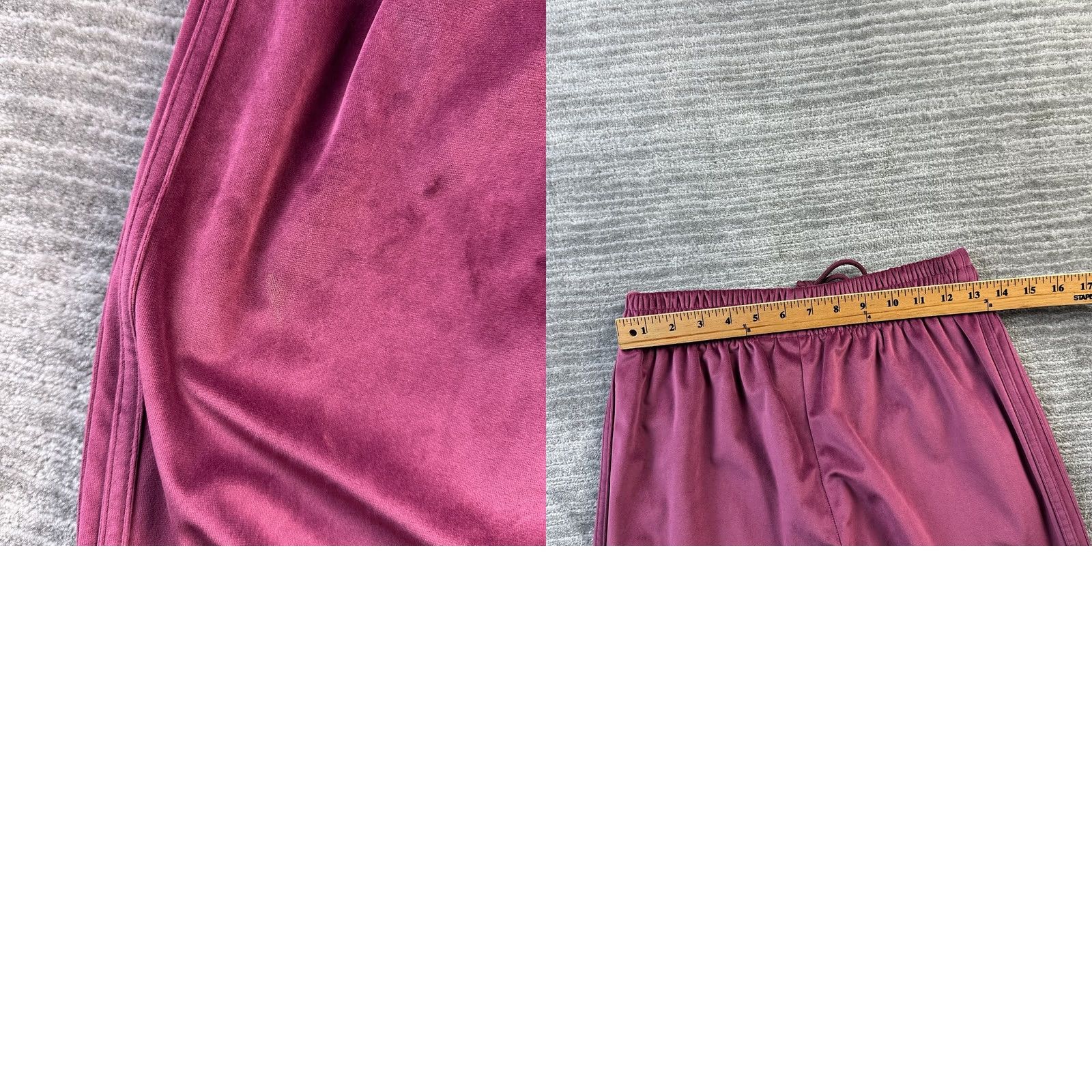 Adidas Adidas Sweatsuit Mens Small Velour 2PC Jacket Pants Set Firebird Originals Track Jacket Pockets Logo Red Regular Cotton Polyester Zippered N/A Size 36R - 11 Thumbnail