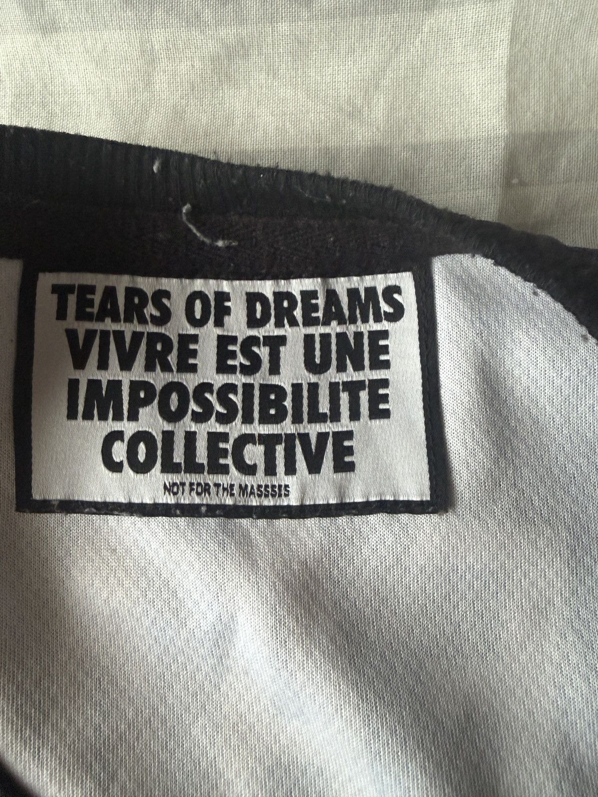 TEARS OF DREAMS TEARS OF DREAMS K-HOLE BLACK DREAMER JERSEY Size US M / EU 48-50 / 2 - 3 Thumbnail