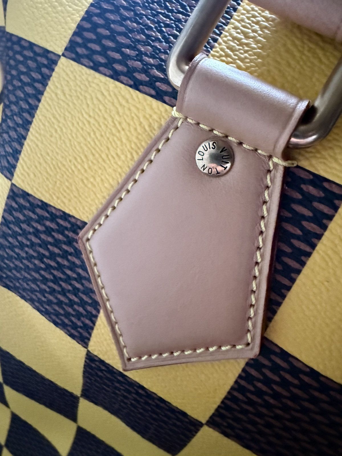 Louis Vuitton Louis Vuitton Pharrell Speedy 50 Bandoulière Damier Yellow Size ONE SIZE - 5 Thumbnail