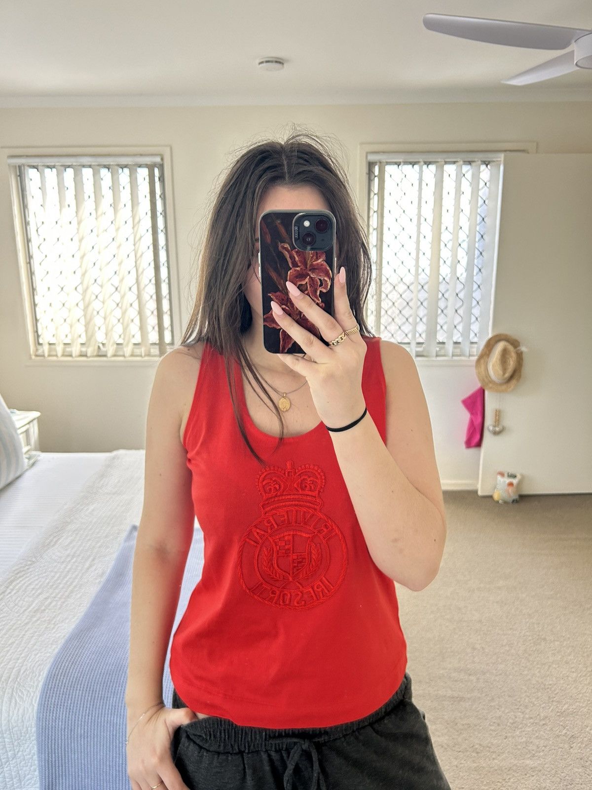 Other Cliche Branded Vintage Red Singlet Size M / US 6-8 / IT 42-44 - 3 Thumbnail