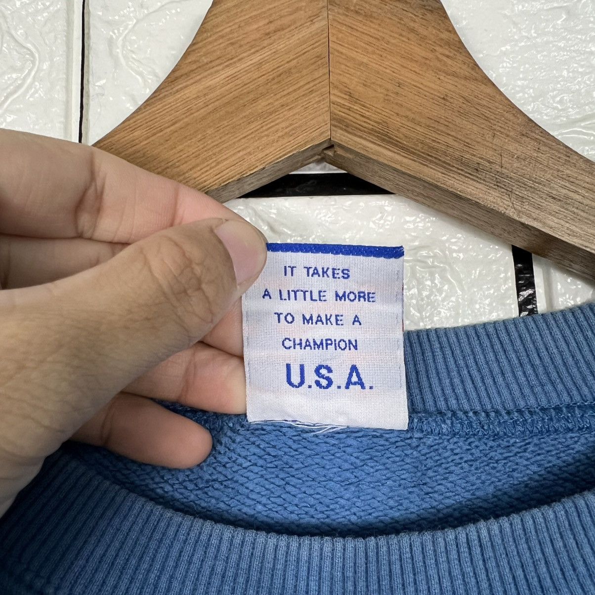 Champion CHAMPION Big Logo Crewneck Sweatshirt #3999-C182 Size US L / EU 52-54 / 3 - 10 Thumbnail
