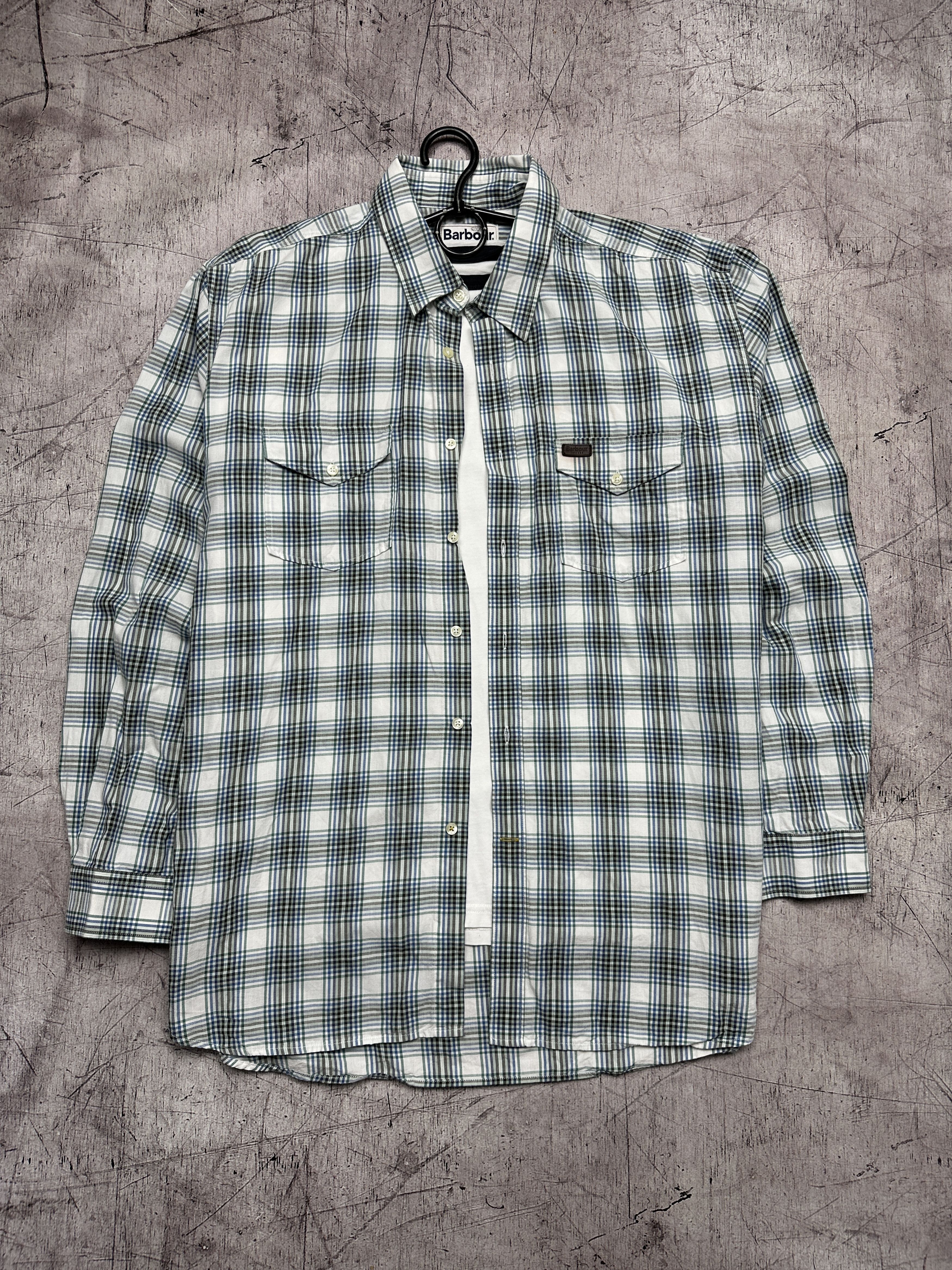Barbour Barbour Vintage Mens Long Sleeve Shirt Size US XL / EU 56 / 4 - 1 Thumbnail