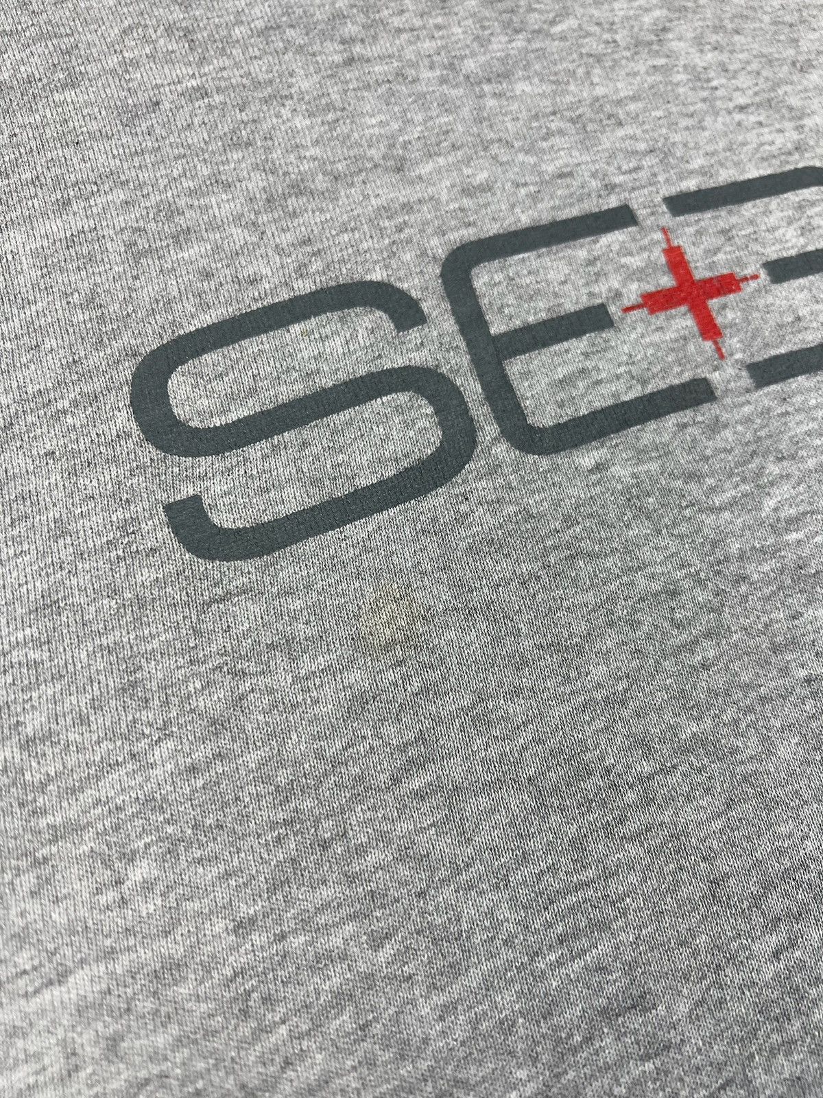 Vintage SEEK SKATEBOARDS Rare T-SHirt Faded Black Sz L Size US L / EU 52-54 / 3 - 6 Thumbnail