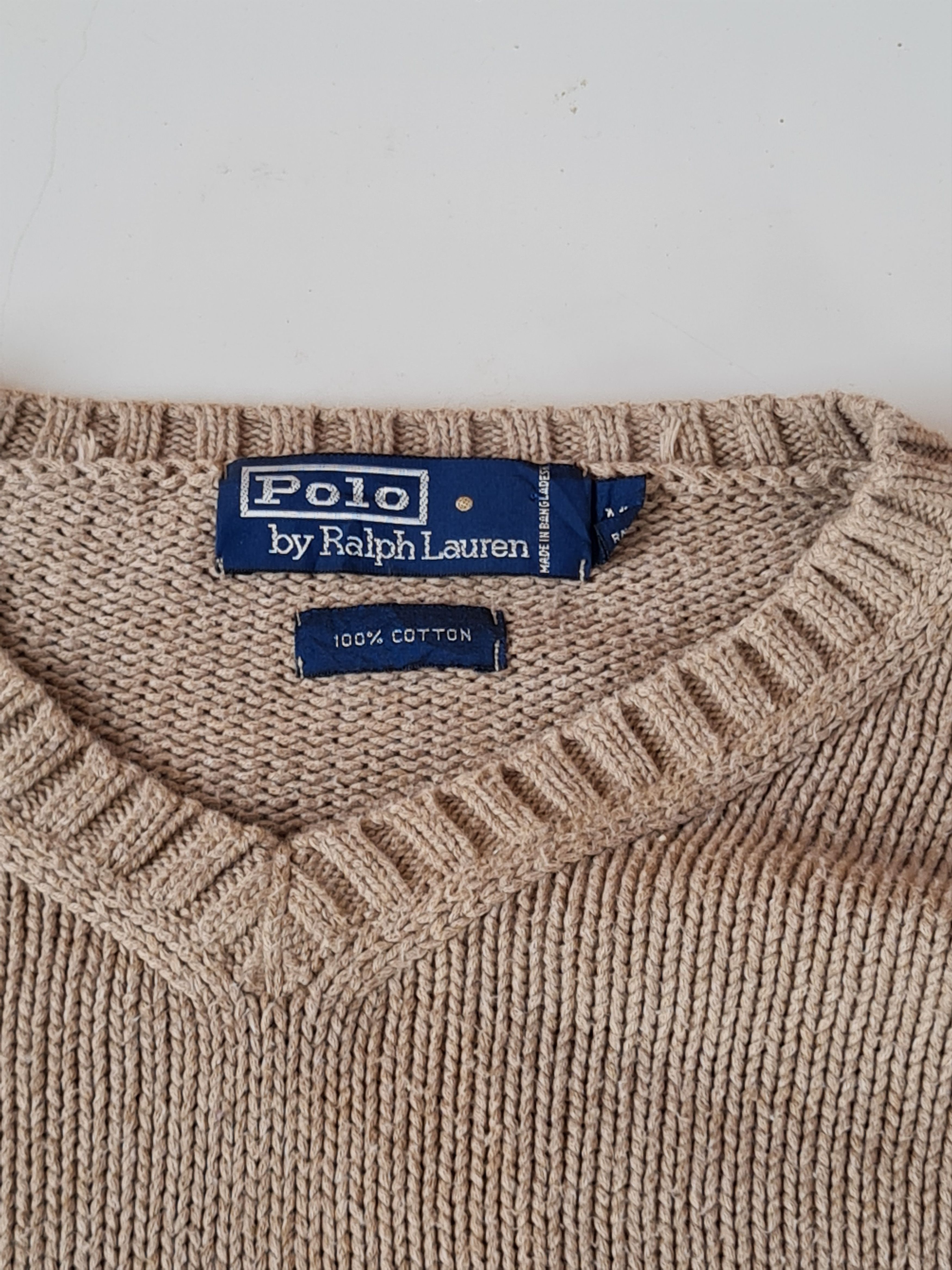 Polo Ralph Lauren × Vintage Vtg Polo Ralph Lauren Knitwear Size US M / EU 48-50 / 2 - 9 Thumbnail