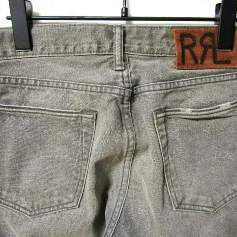 Arrow RRL Ralph Lauren Gray Slim Fit Denim Jeans Mens 30x30 Cotton Pre-owned Size US 30 / EU 46 - 4 Thumbnail