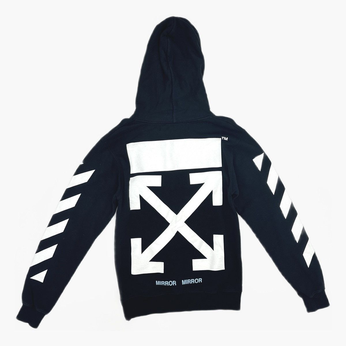 Off-White Off-White Caravaggio Mirror Mirror Hoodie Size US S / EU 44-46 / 1 - 2 Thumbnail