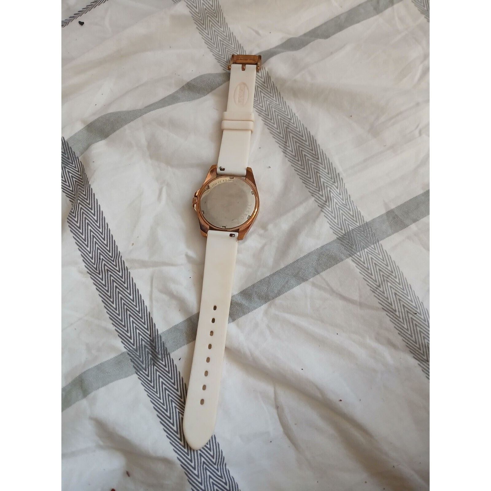 Fossil Fossil Women’s watch Tortoise Band Crystal Bezel Quartz Size ONE SIZE - 3 Thumbnail