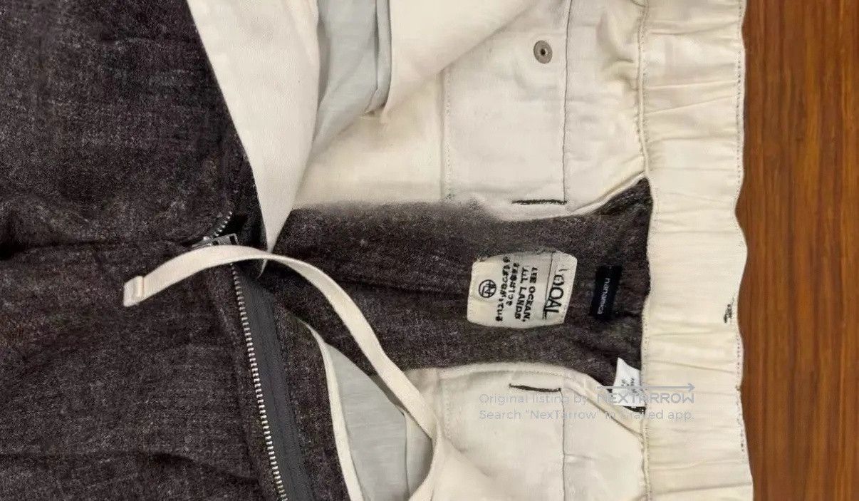 Nanamica Wool Linen Tweed Pants Kkkk752609 in Gray, Men's (Size 34) — image 5 of 5