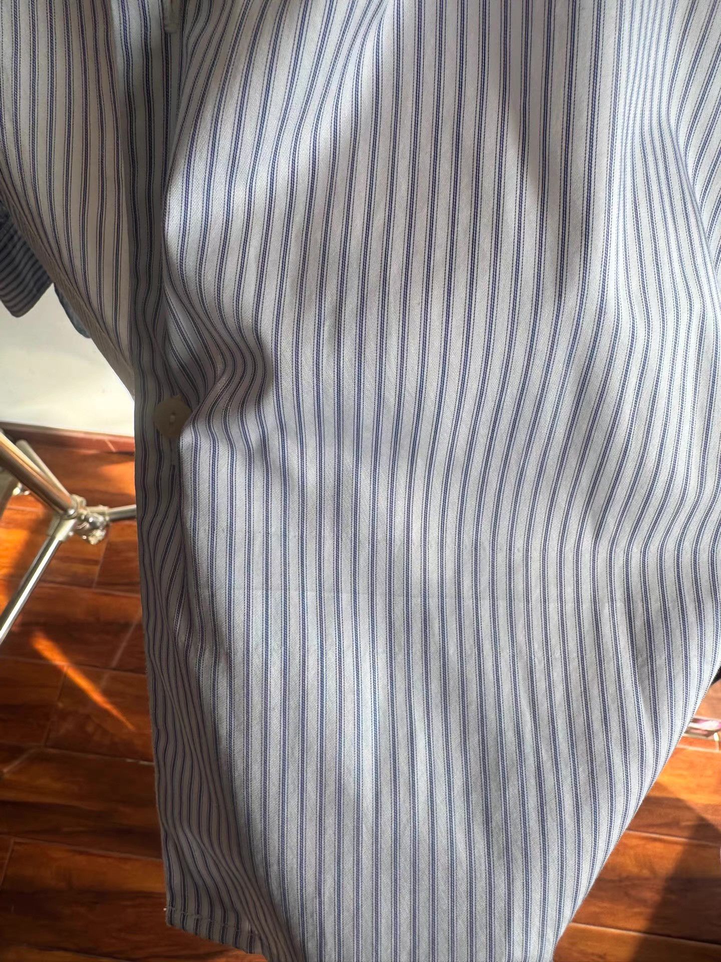 Visvim Visvim stars and stripes satin shirt Q17 Size US L / EU 52-54 / 3 - 3 Thumbnail