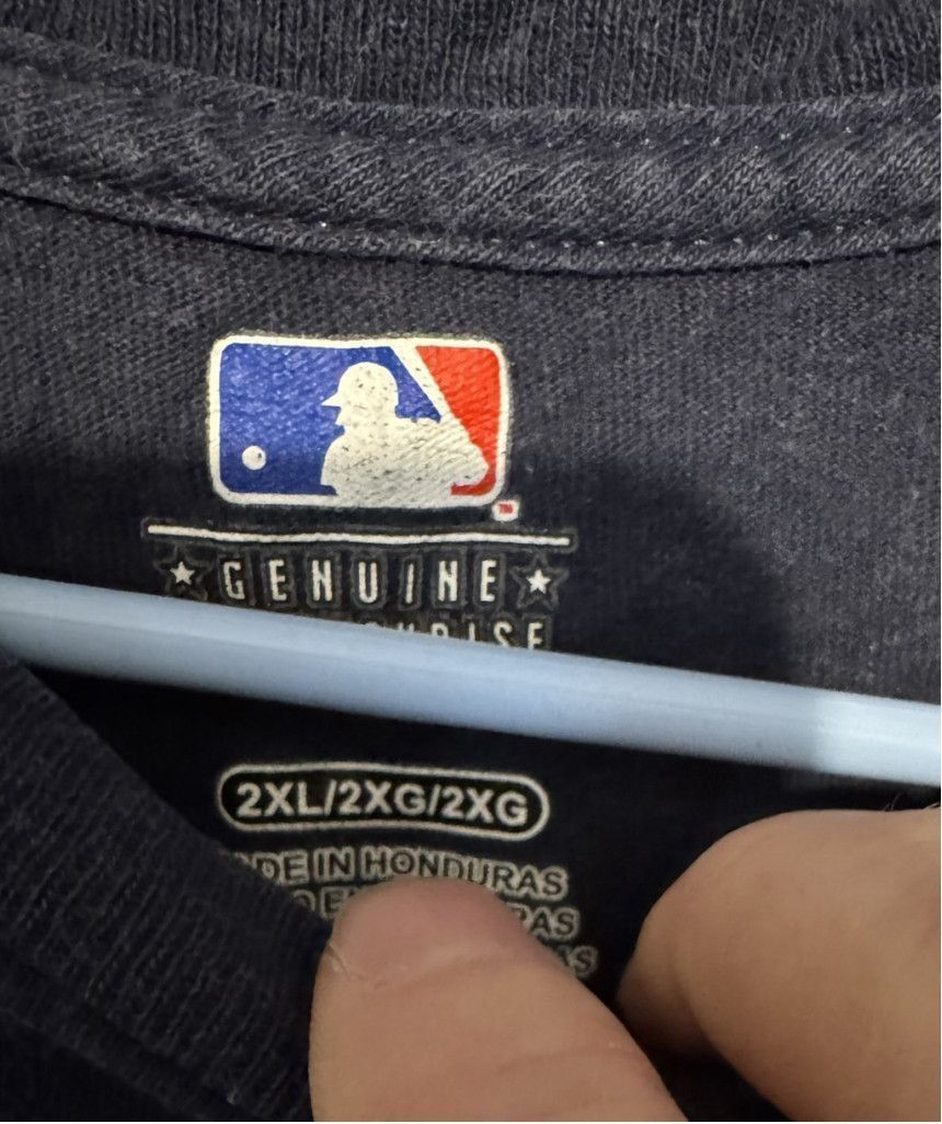 The Unbranded Brand New York Yankees Short Sleeve Tee Mens XXL Blue Size US XXL / EU 58 / 5 - 3 Thumbnail
