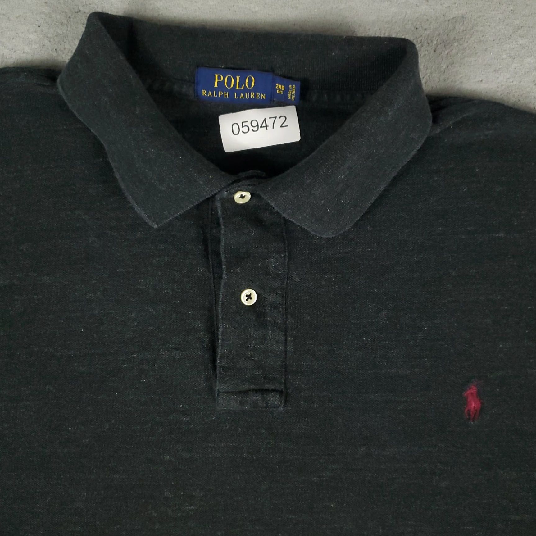 Ralph Lauren Ralph Lauren Polo Shirt Mens Big 2XB Gray Polo Shirt Big & Tall Mens Color Gray Polo Short Sleeve Casual Classic American Preppy Sports Mens Size US XXL / EU 58 / 5 - 2 Thumbnail