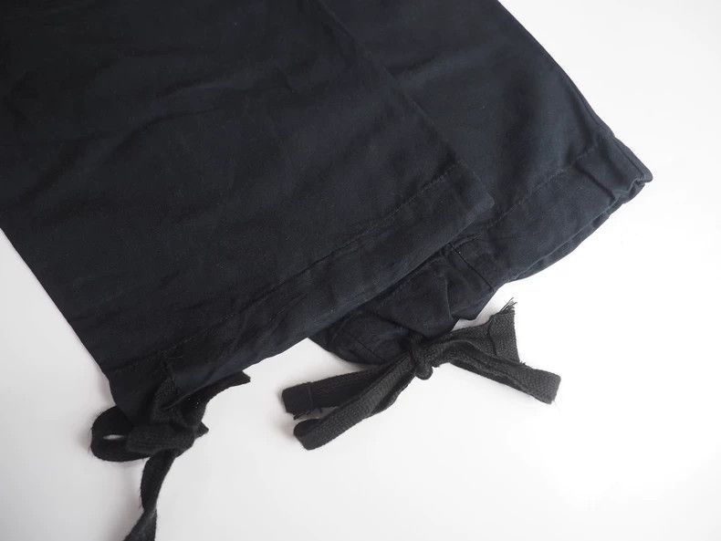 Song For The Mute Song For The Mute black ribbon trouser Size US 32 / EU 48 - 4 Thumbnail