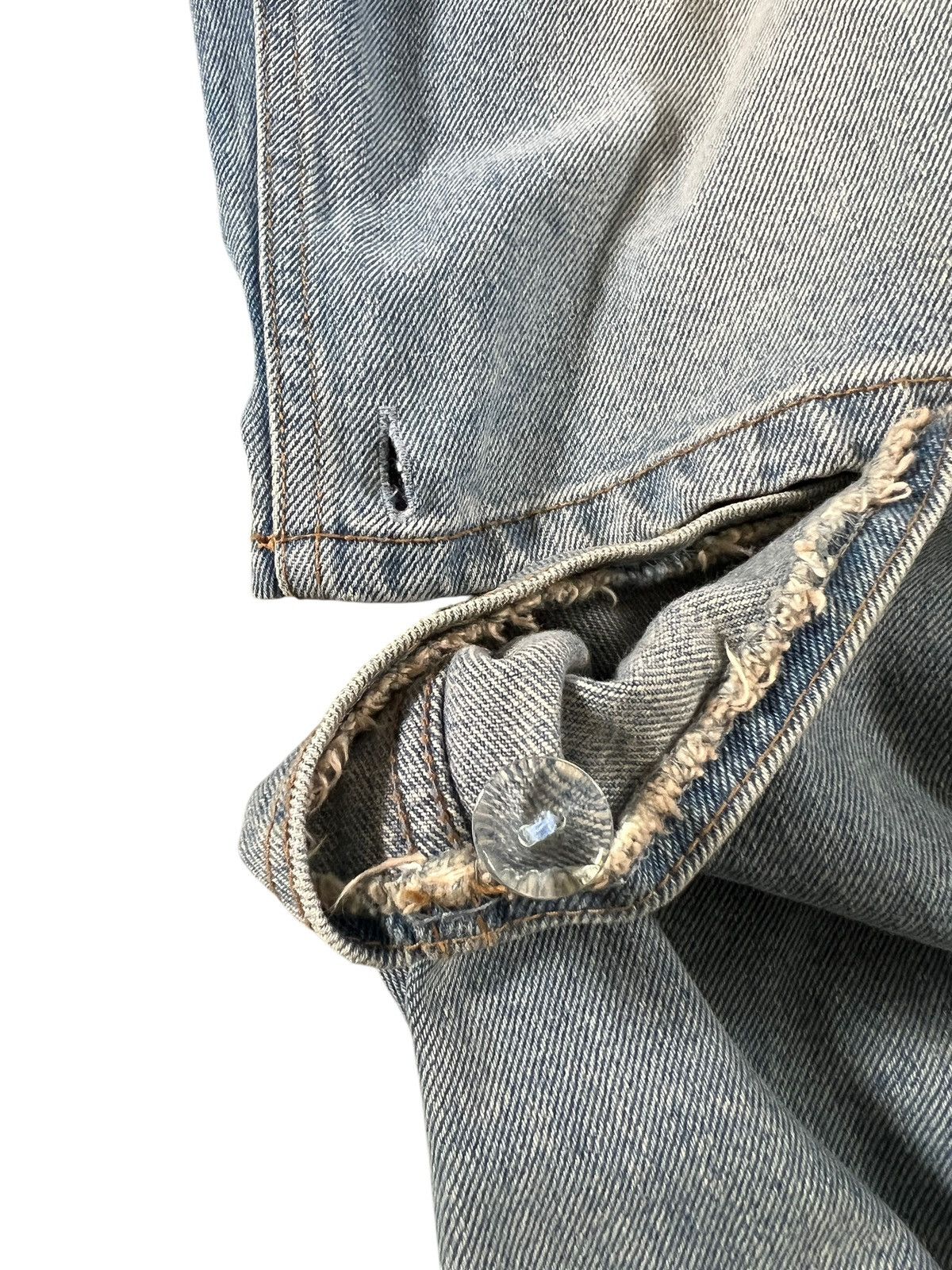 Japanese Brand Project Wave 🇰🇷 Detachable Denim Size US 30 / EU 46 - 14 Thumbnail