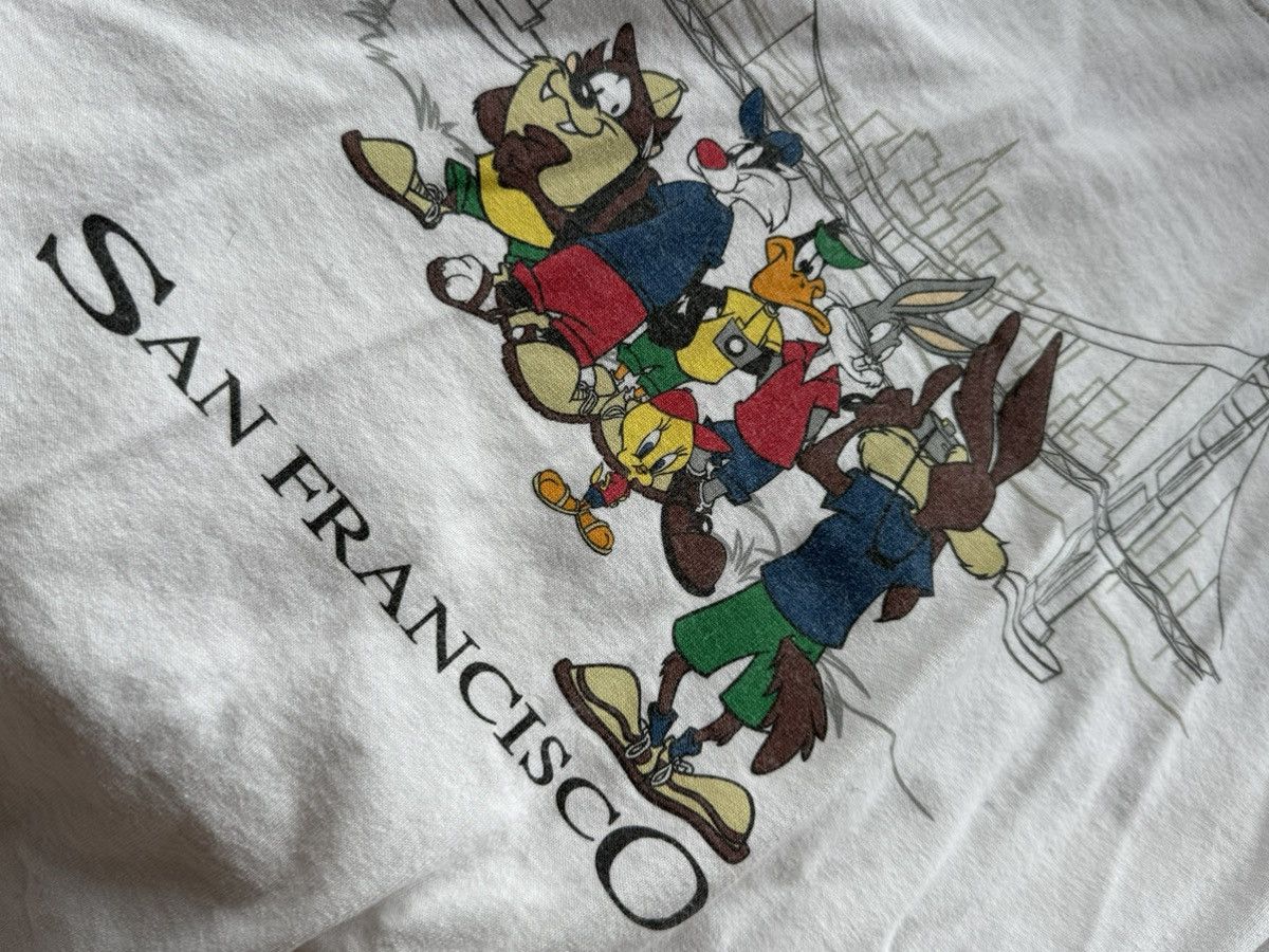 Warner Bros Warner bros vintage white T-shirt xl Size XL / US 12-14 / IT 48-50 - 3 Thumbnail