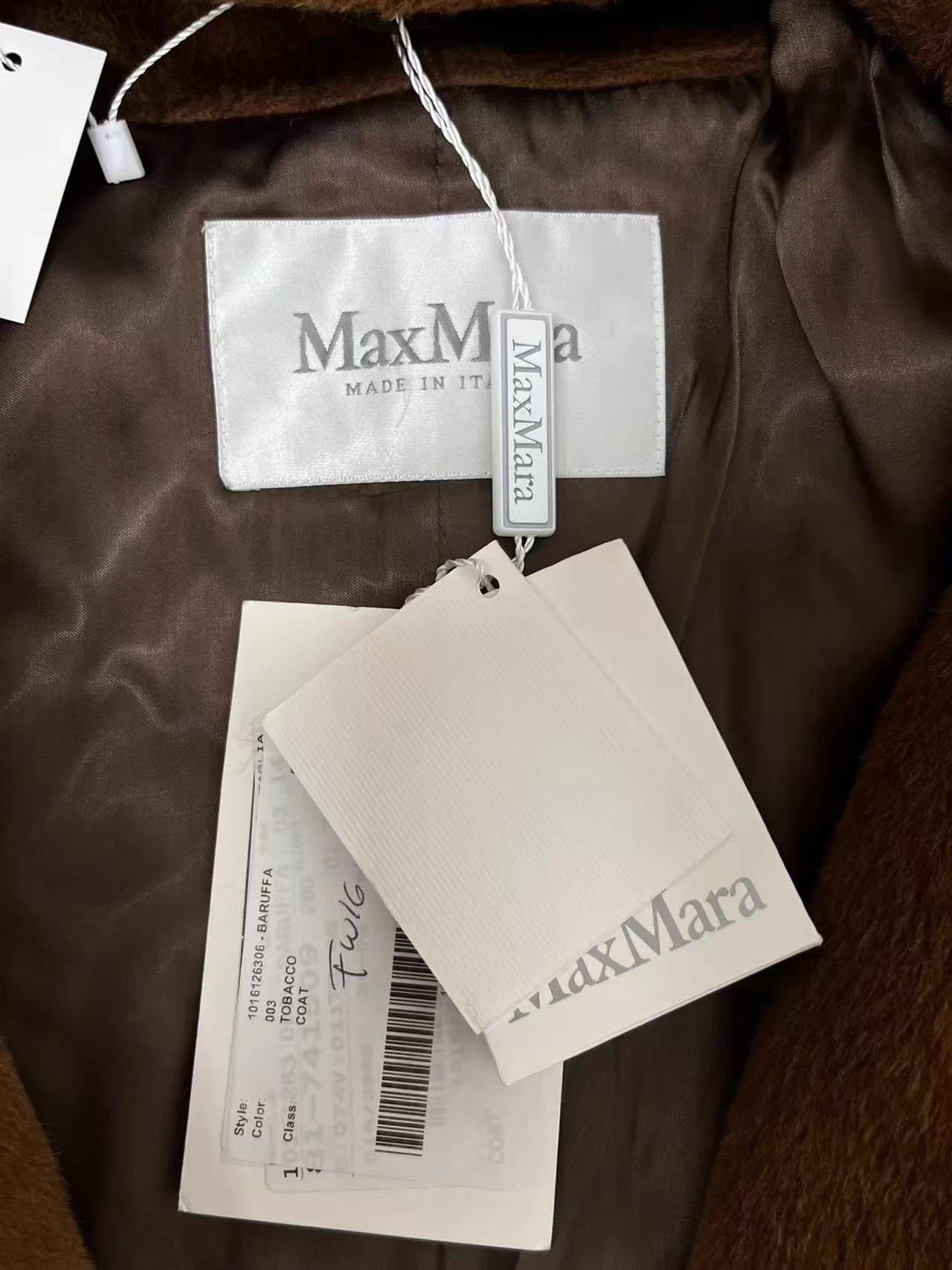 Max Mara Maxmara Alpaca Classic Hooded Coat 180/104A Size XL / US 12-14 / IT 48-50 - 3 Thumbnail