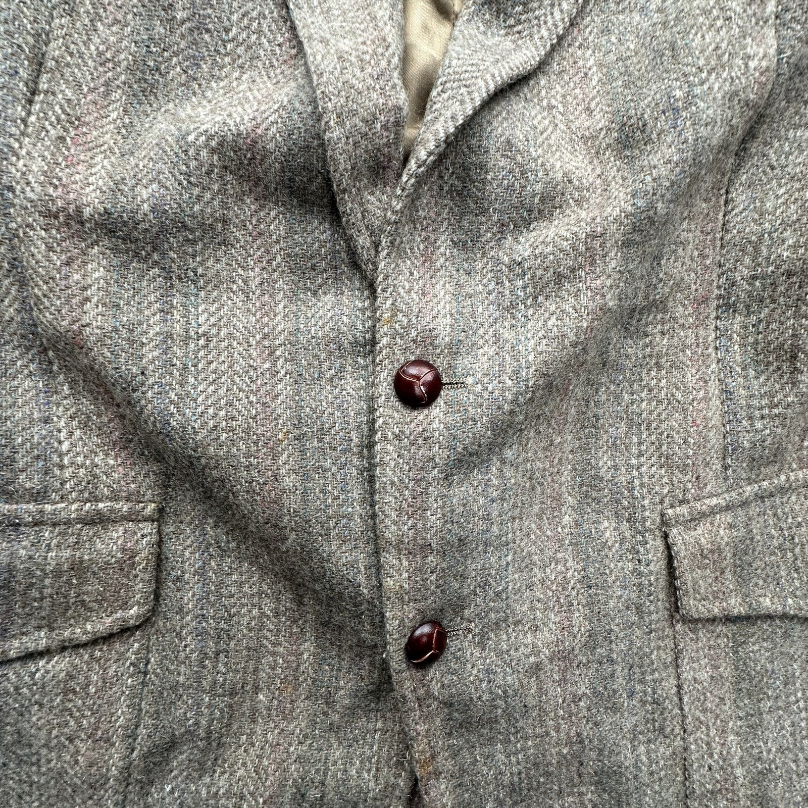 Pendleton Vintage Pendleton Tweed Sport Coat Blazer Mens 42 Long Large Size US L / EU 52-54 / 3 - 14 Thumbnail
