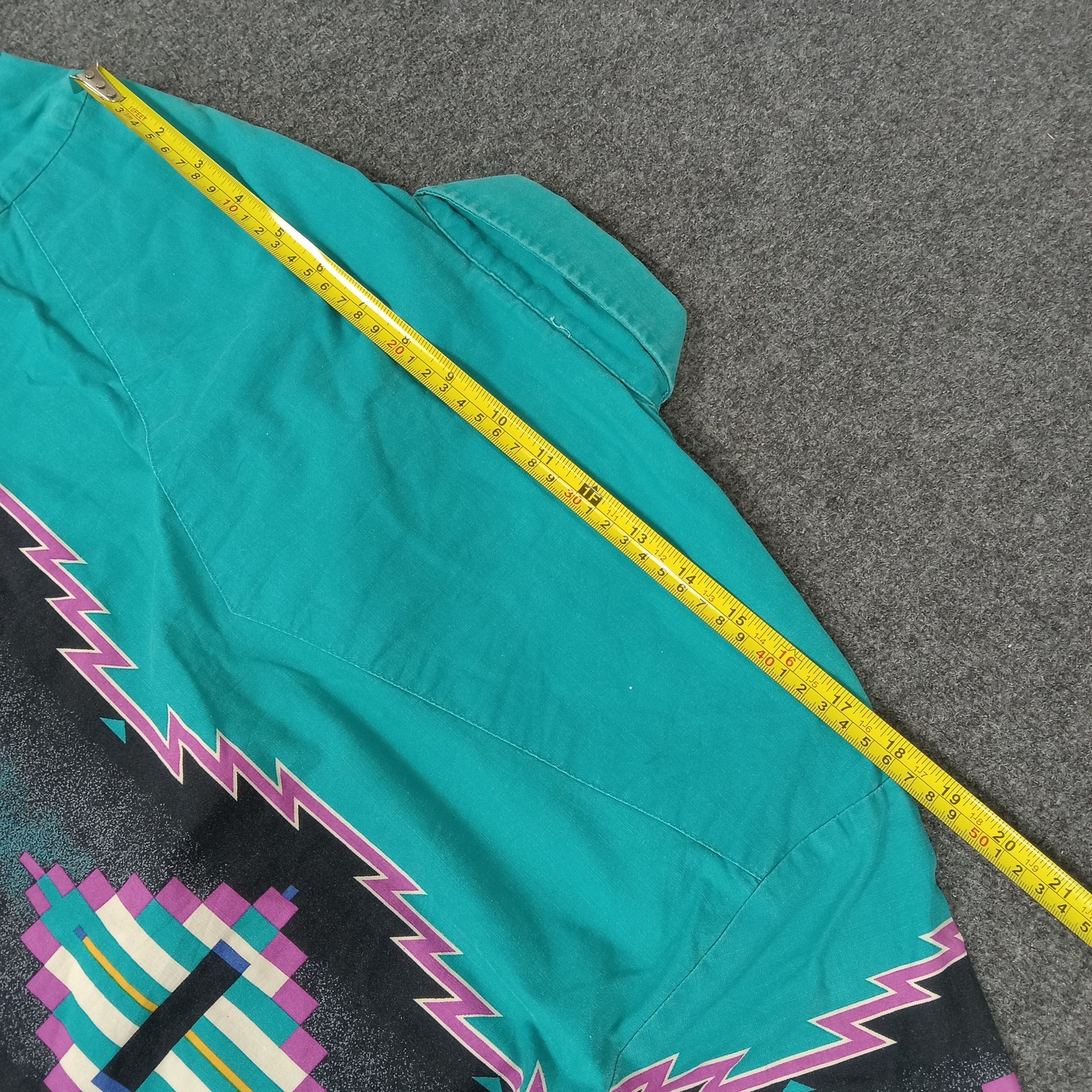 Roper × Vintage ROPER Preppy Style Abstract Art Long Sleeve Shirt Size US M / EU 48-50 / 2 - 9 Thumbnail