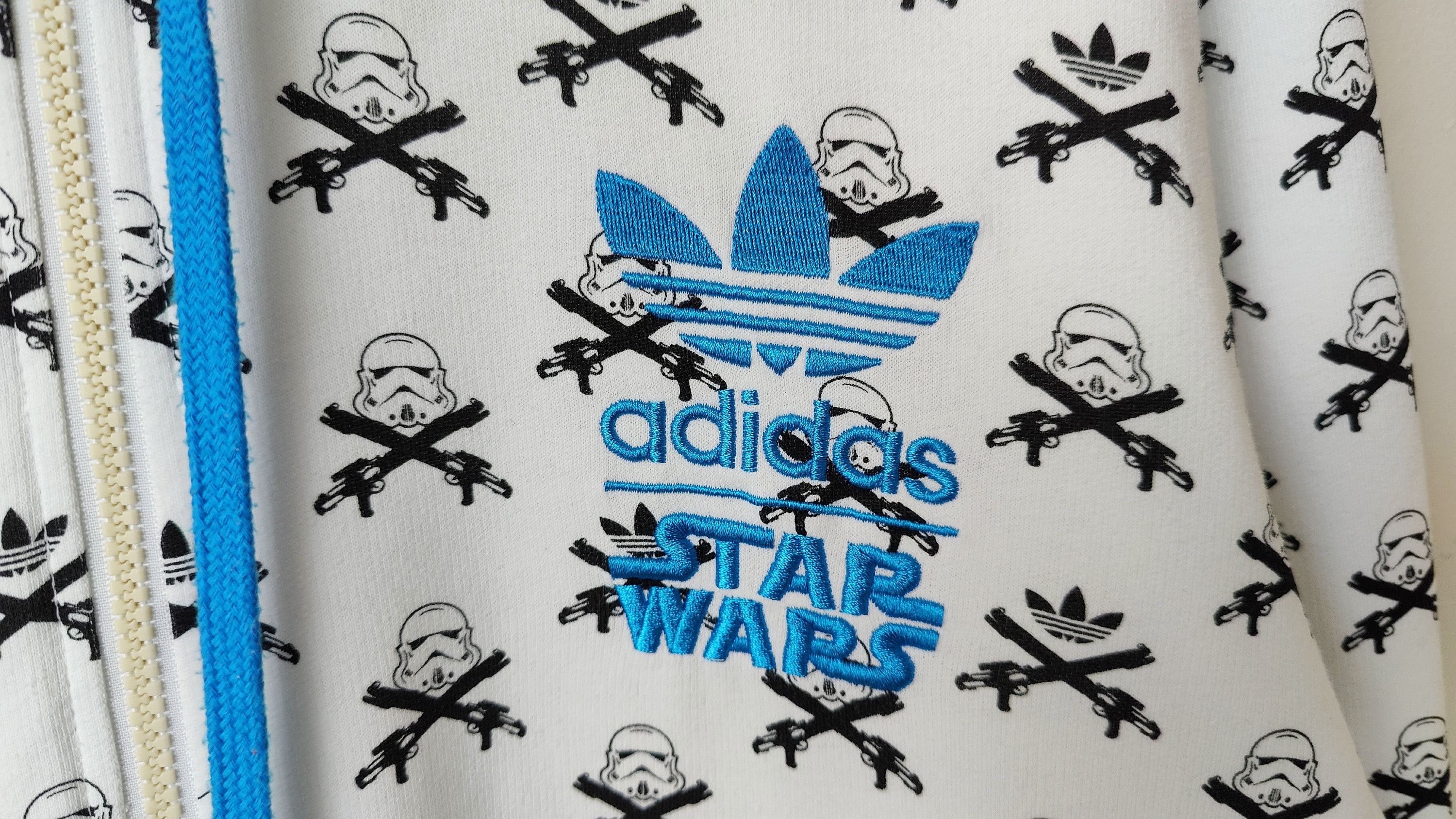 Adidas × Star Wars Adidas x Star Wars Reversible Full Print Zip Hoodie Size US L / EU 52-54 / 3 - 11 Thumbnail
