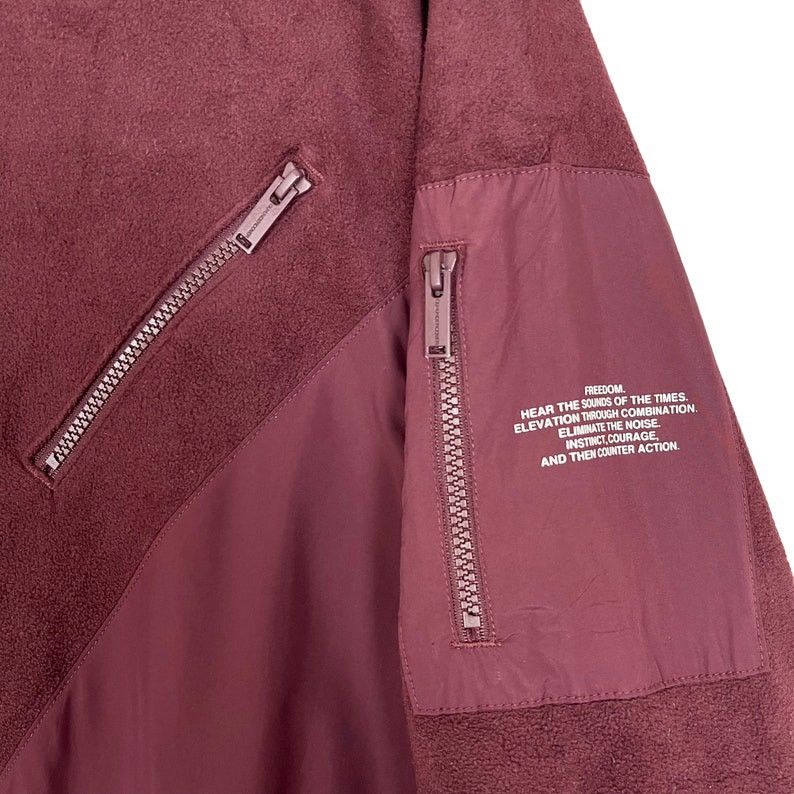 Undercover Undercover X GU Crewneck Fleece Sweatshirt Maroon Size US M / EU 48-50 / 2 - 5 Thumbnail