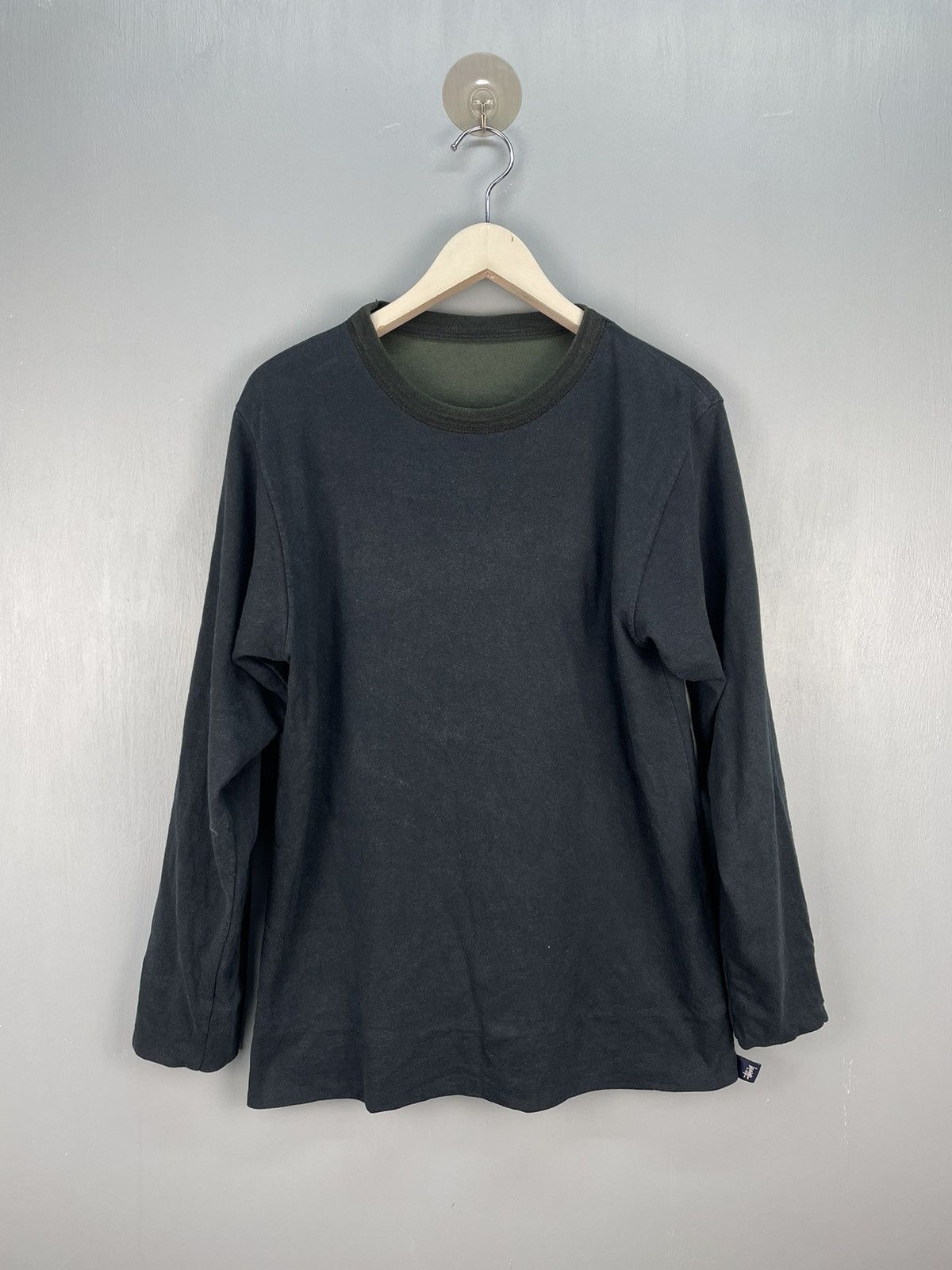 Stussy Vintage 90s Stussy reversible long sleeve t shirt Size US S / EU 44-46 / 1 - 2 Thumbnail