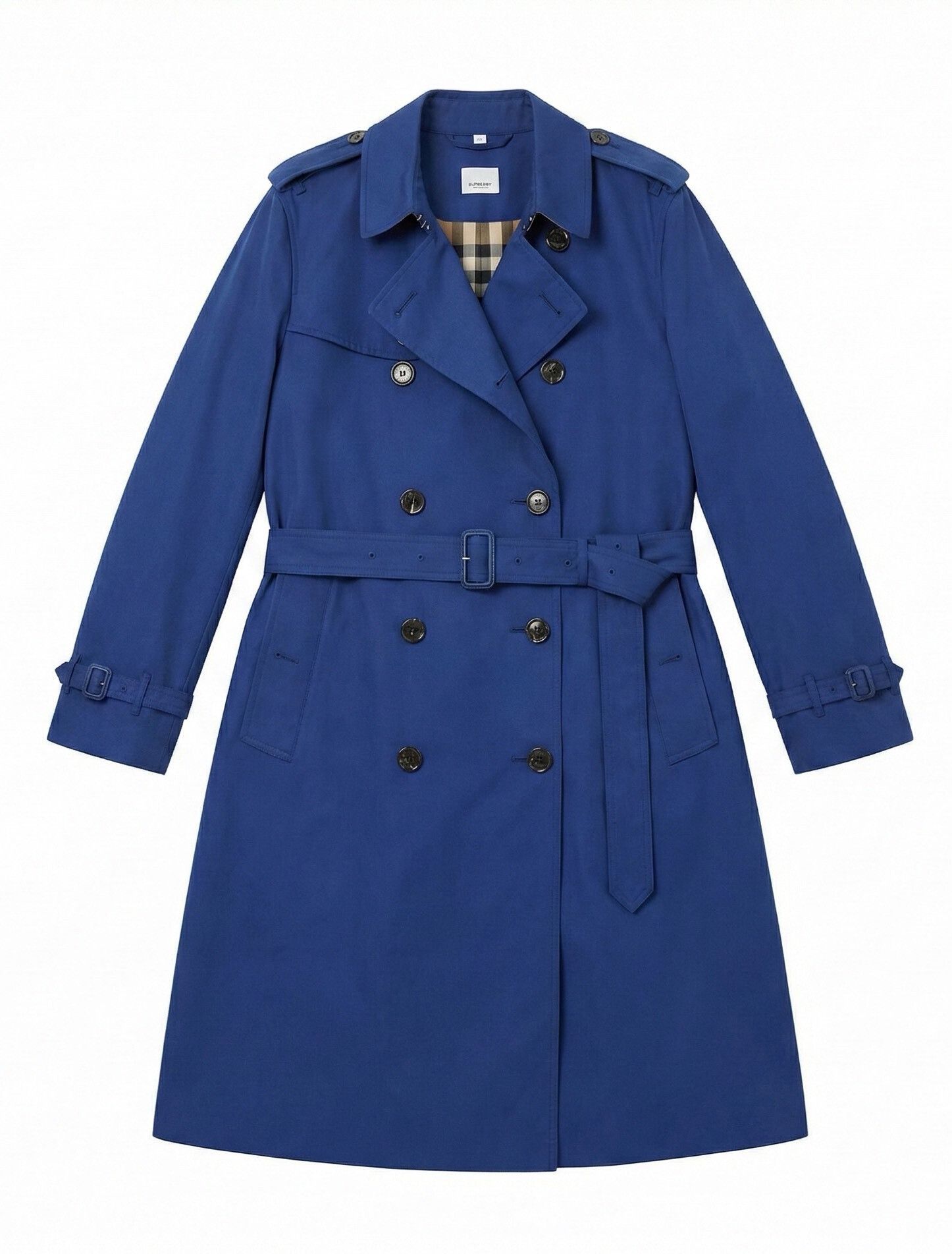 Burberry burberry classic navy blue trench coat Size US XXL / EU 58 / 5 - 1 Thumbnail