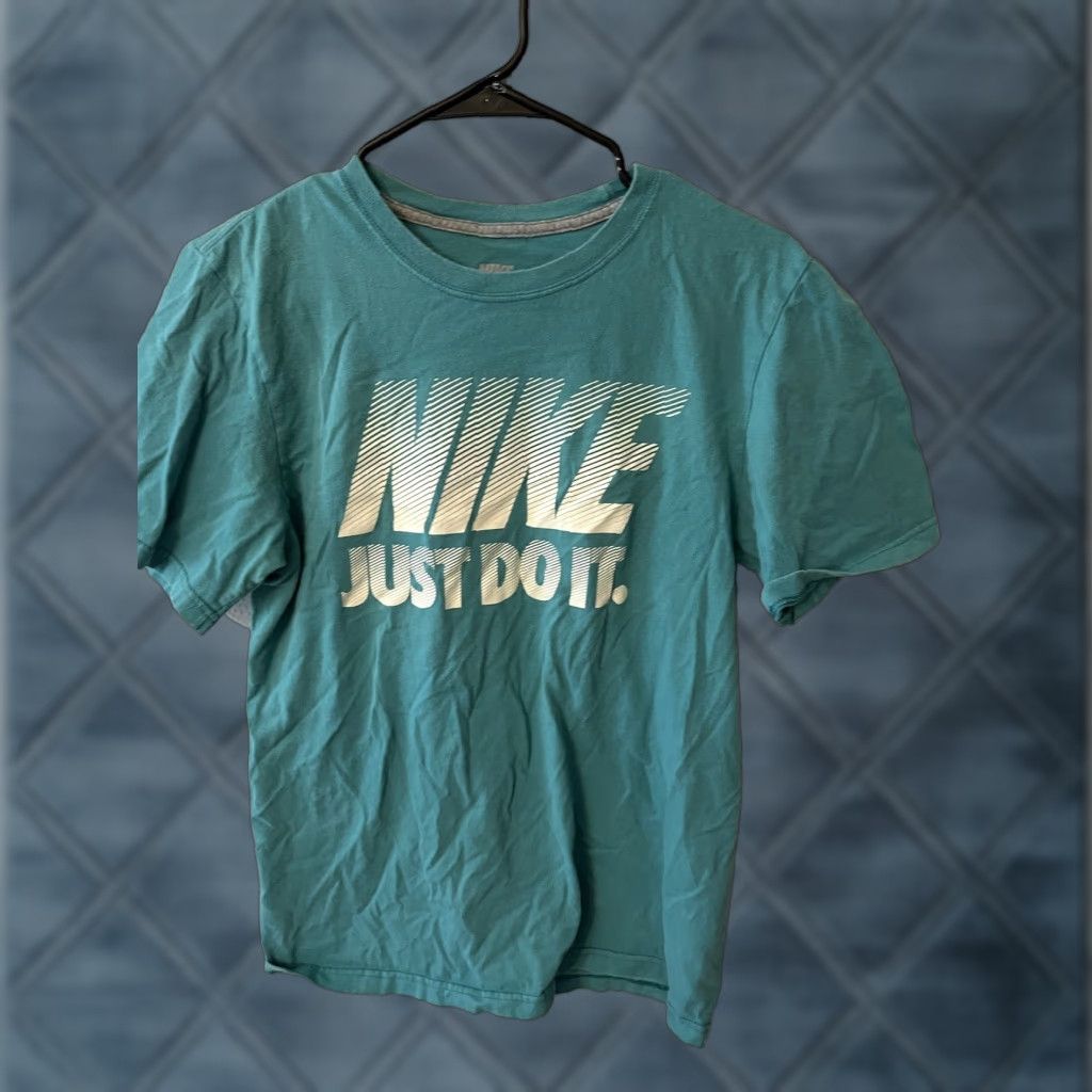 Nike VINTAGE Nike Tee Shirt Mens S Blue Short Sleeve Crewneck Logo Dri-FIT Size US S / EU 44-46 / 1 - 1 Thumbnail