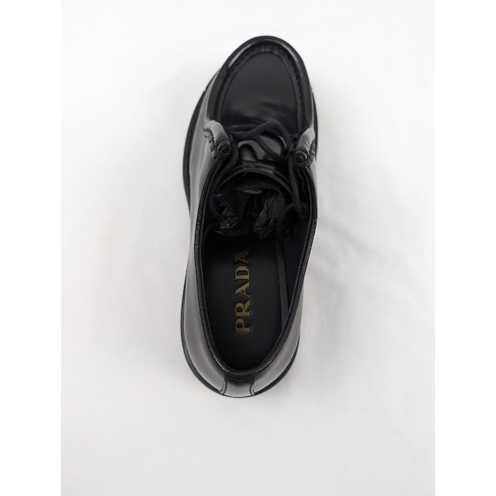 Prada o1rshd1 Q:2 / Calzature Uomo Shoes in Nero Size US 9 / EU 42 - 6 Thumbnail