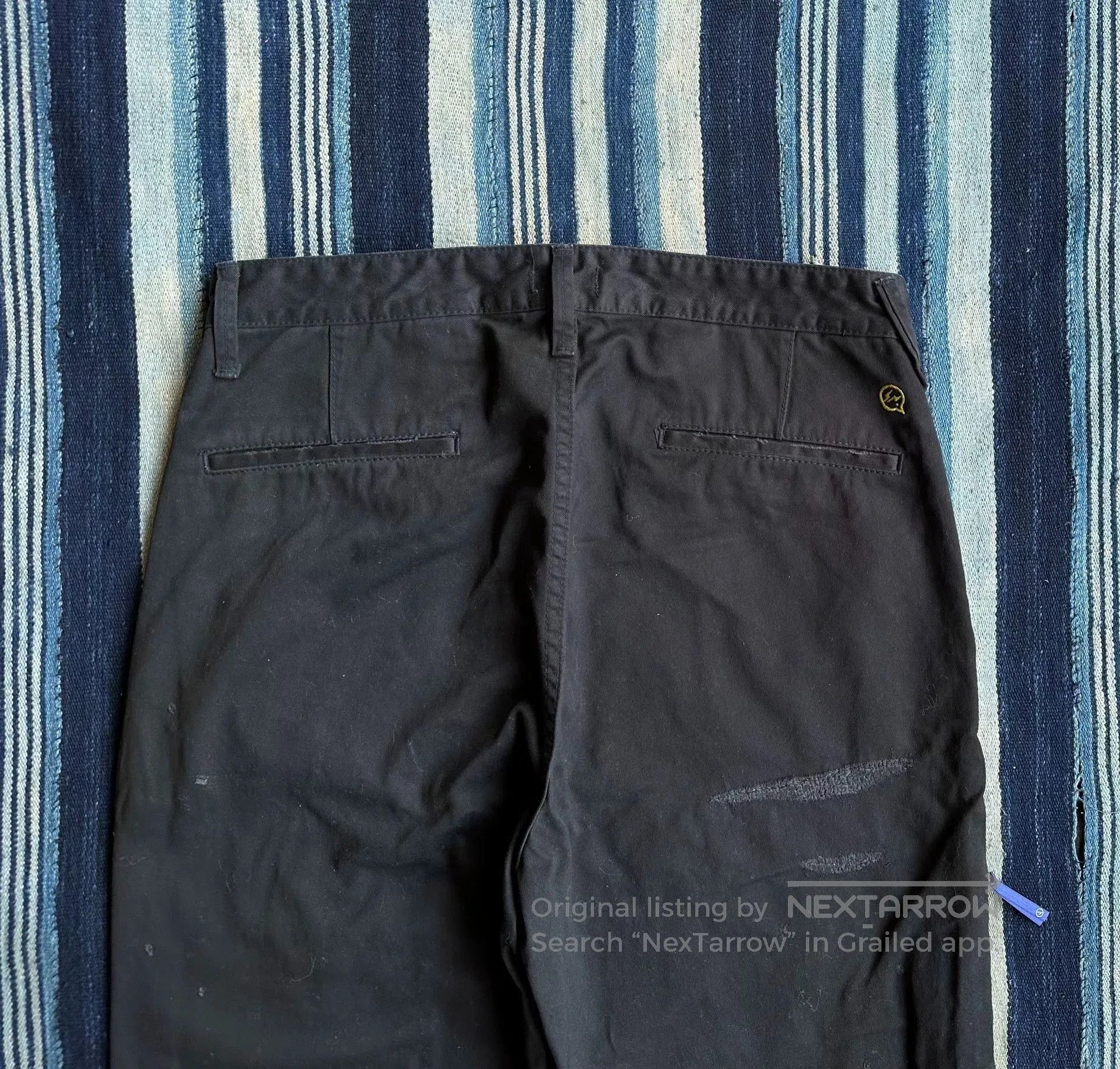 Vanquish Vanquish Fragment Distressed Denim Casual Pants. Size US 30 / EU 46 - 4 Thumbnail