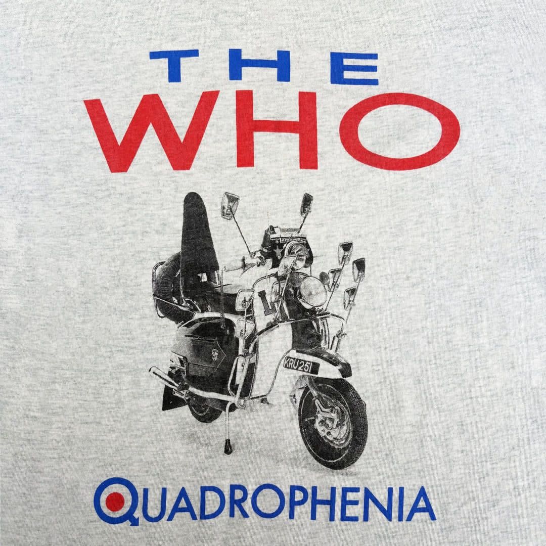 Band Tees The Who Quadrophenia 1990 90s Vintage Concert Promo T-Shirt Size US M / EU 48-50 / 2 - 3 Thumbnail