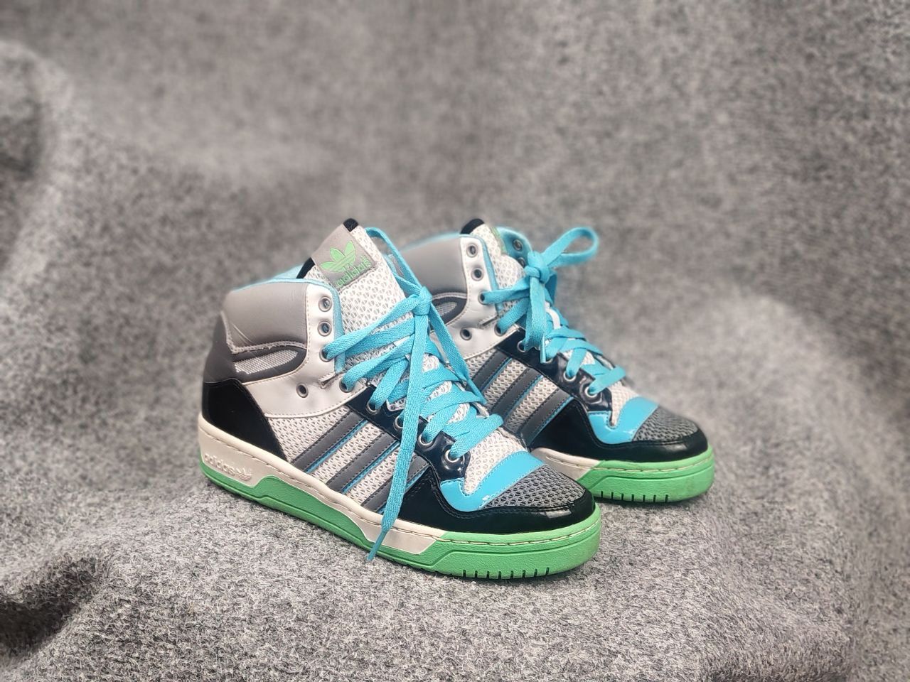 Adidas Vintage Adidas Originals Metro Attitude Hi Sneakers Jeremy Size US 6.5 / EU 39-40 - 5 Thumbnail