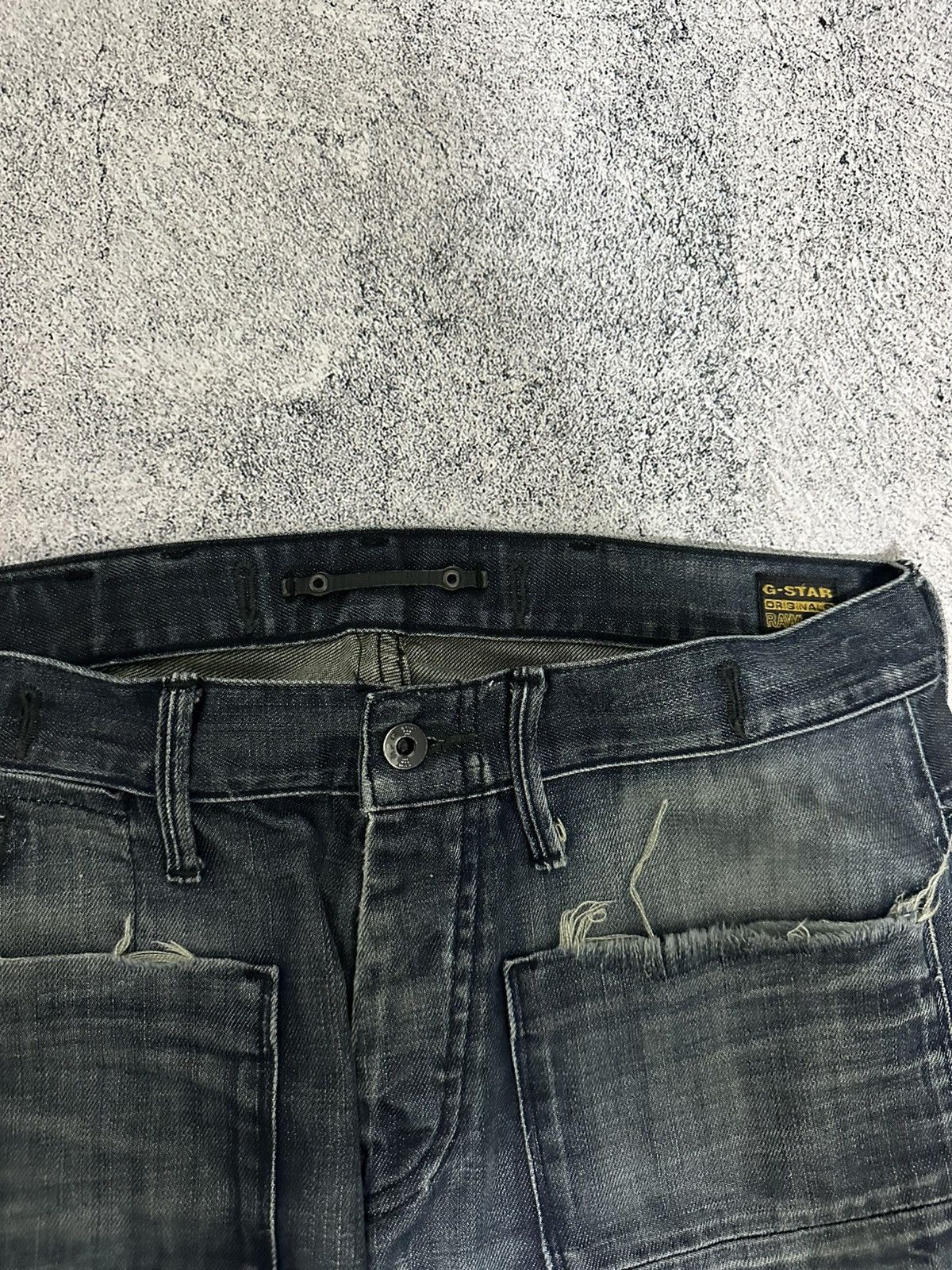 G-Star G-Star Multopocket Dark Denim Jeans W34 L34 Size US 34 / EU 50 - 9 Thumbnail