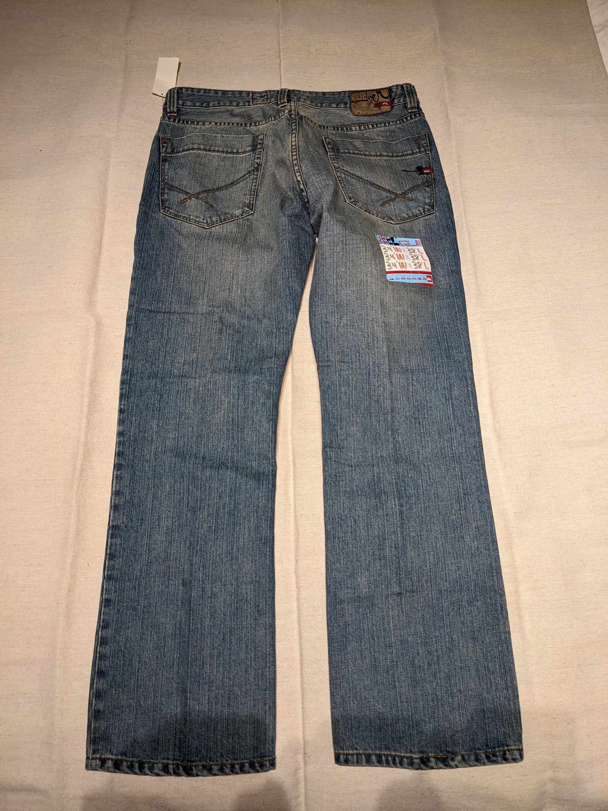 Quiksilver New old stock vintage Quiksilver loose fit jeans men's 34 32 Size US 34 / EU 50 - 4 Thumbnail