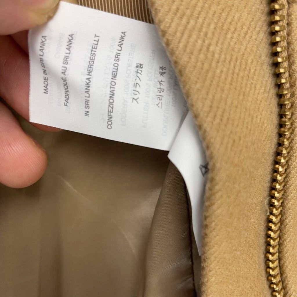 J.Crew J.CREW Office Pencil Skirt Assymetrical Zip Camel Tan sz 6 Size 28" / US 6 / IT 42 - 6 Thumbnail
